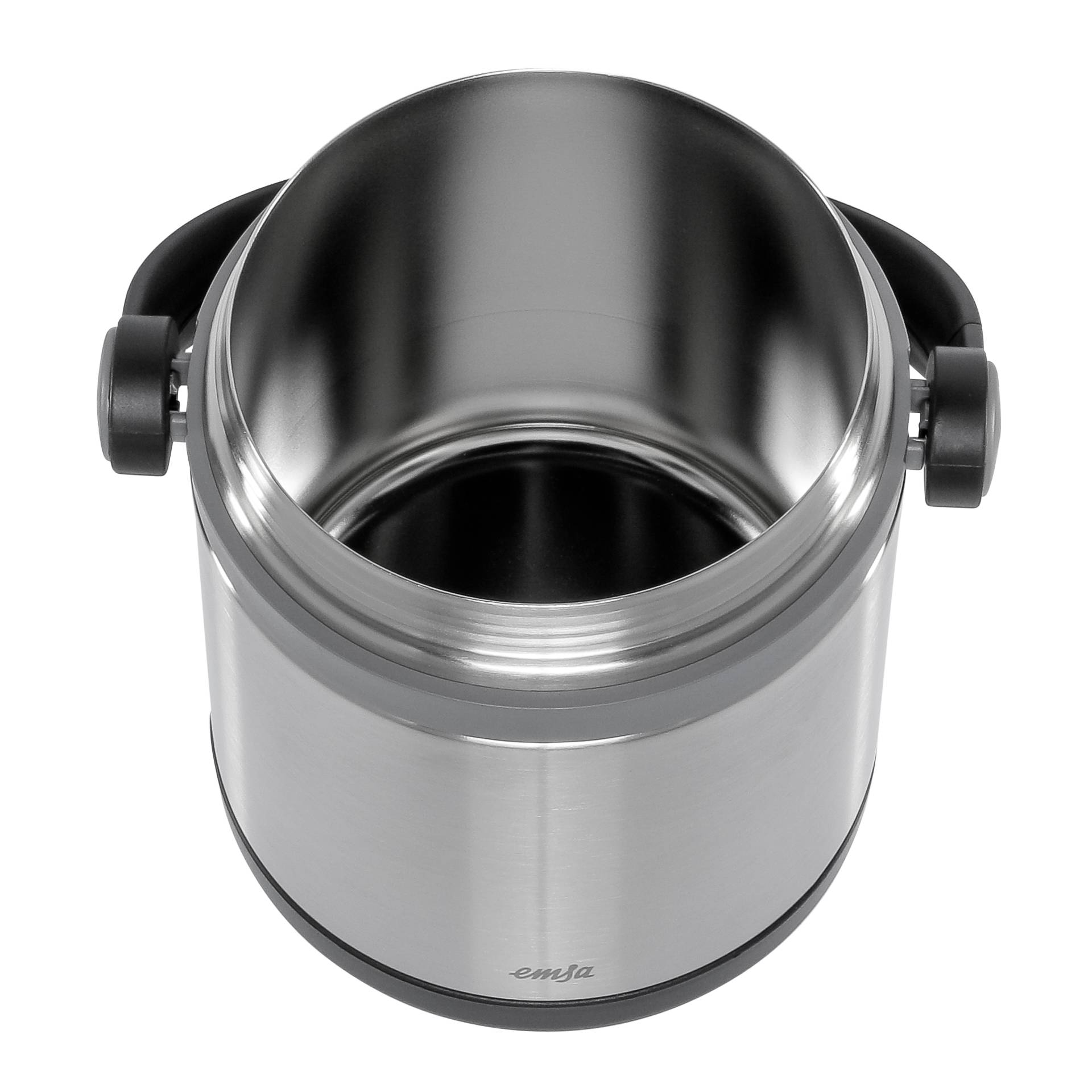 Emsa Mobility portavivande term. acc. inox 1,2l nero/antraci