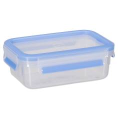 Emsa Food Clip&Close trasparente /azzurro set 3 pz. 0,55L 2