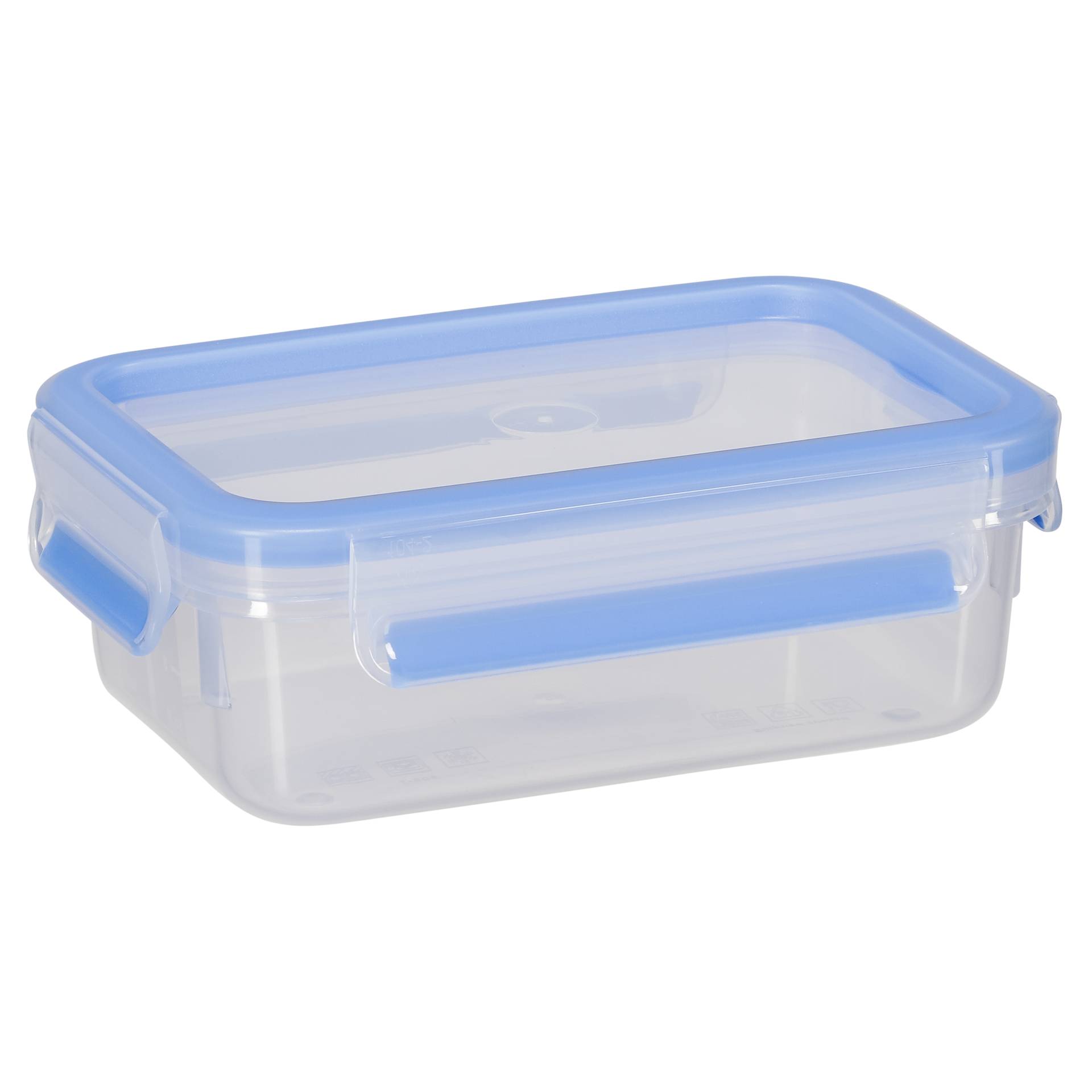Emsa Food Clip&Close trasparente /azzurro set 3 pz. 0,55L