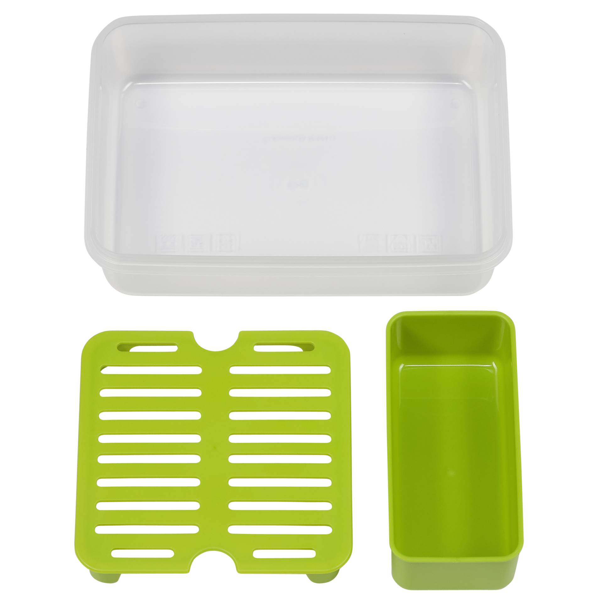 Emsa Clip&Go contenitore brunch 518099 1,2l trasparente/verd