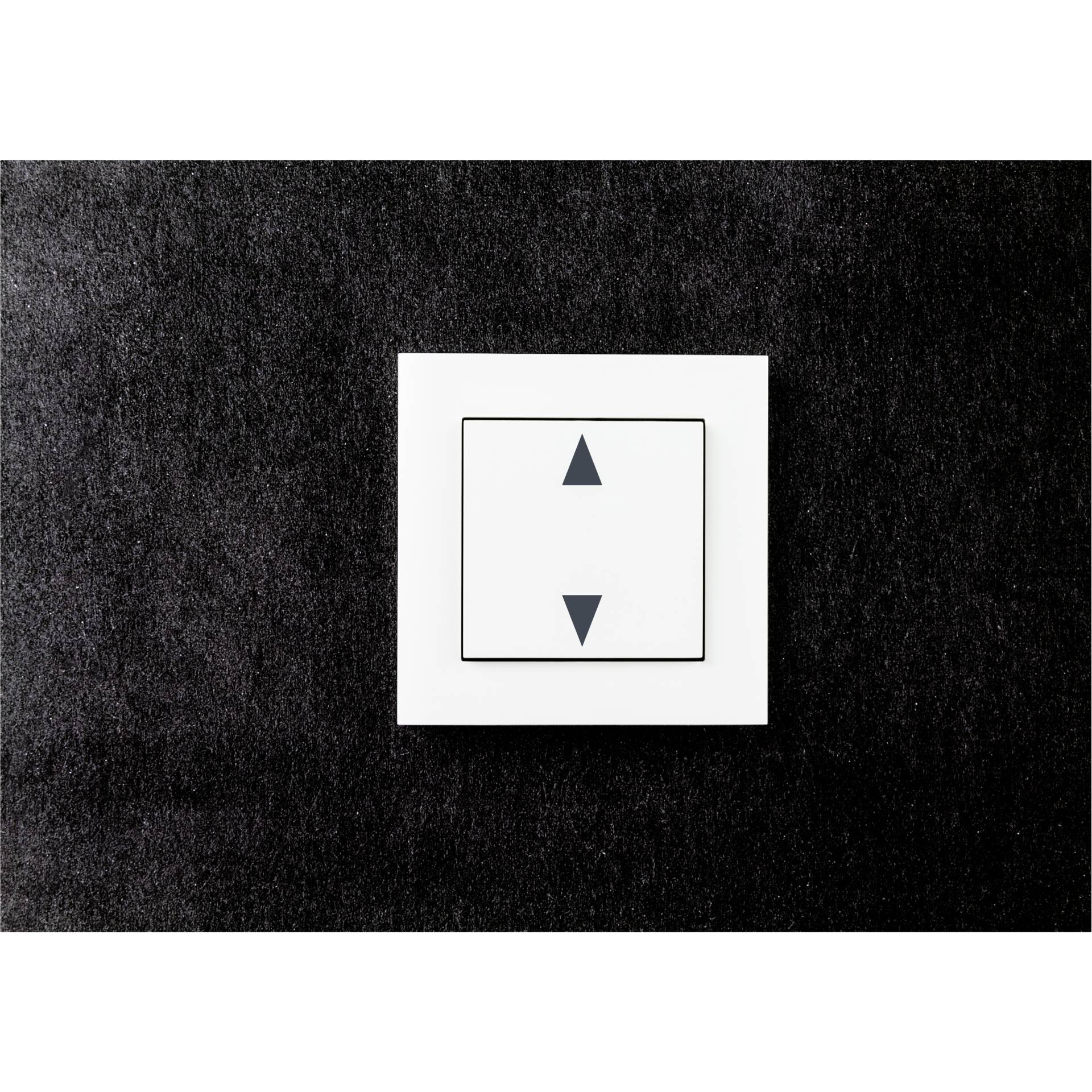 REV Rolladenschalter komplett w. Frame white Link2Home