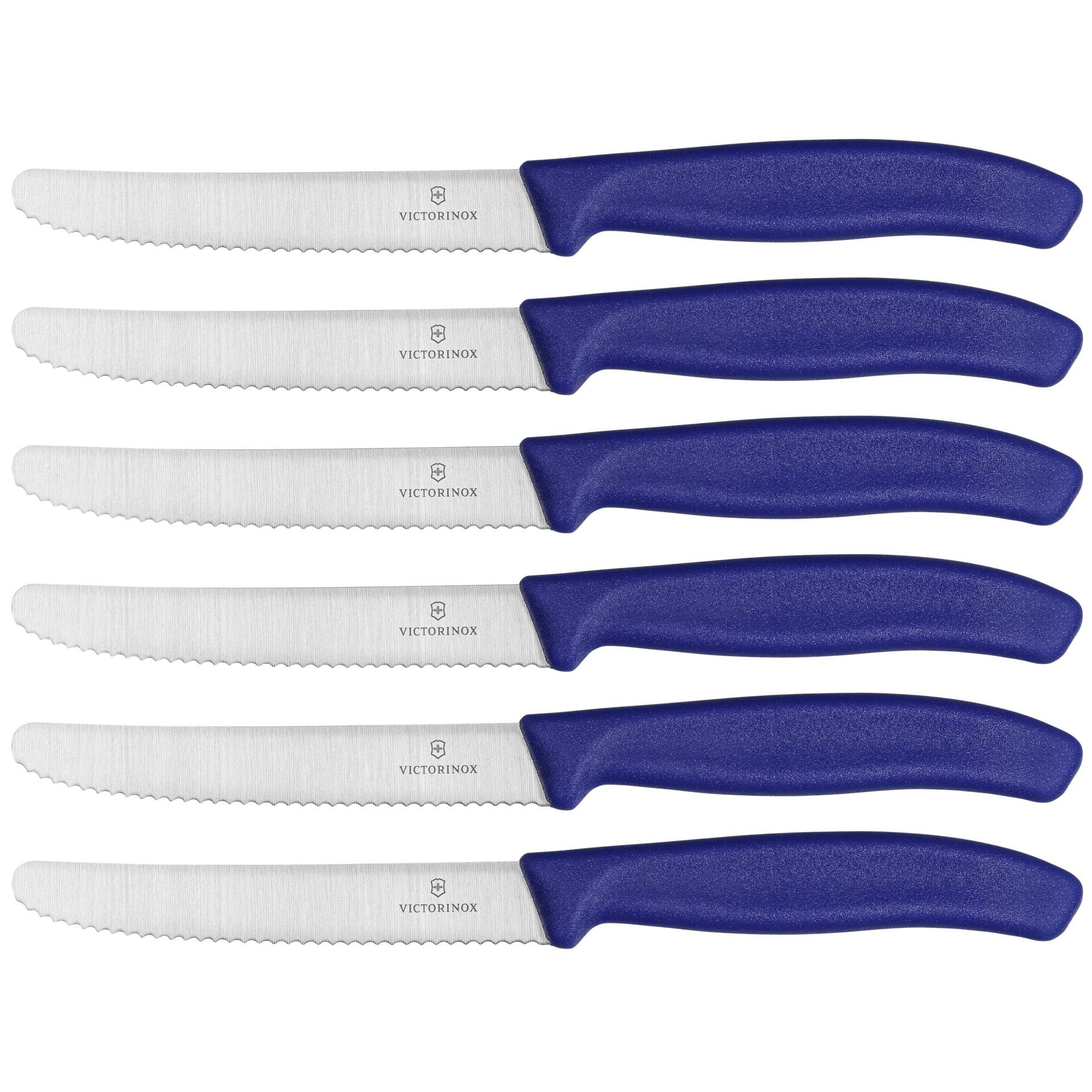 Victorinox Swiss Classic coltelli da tavola set 6 pz. blu