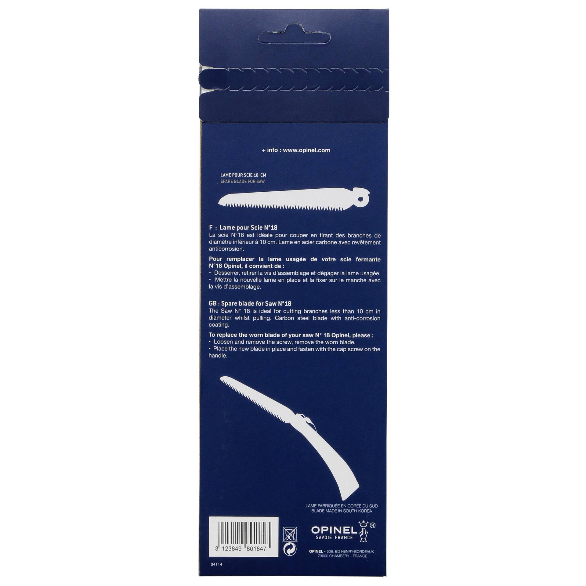 Opinel spare saw blade No. 18