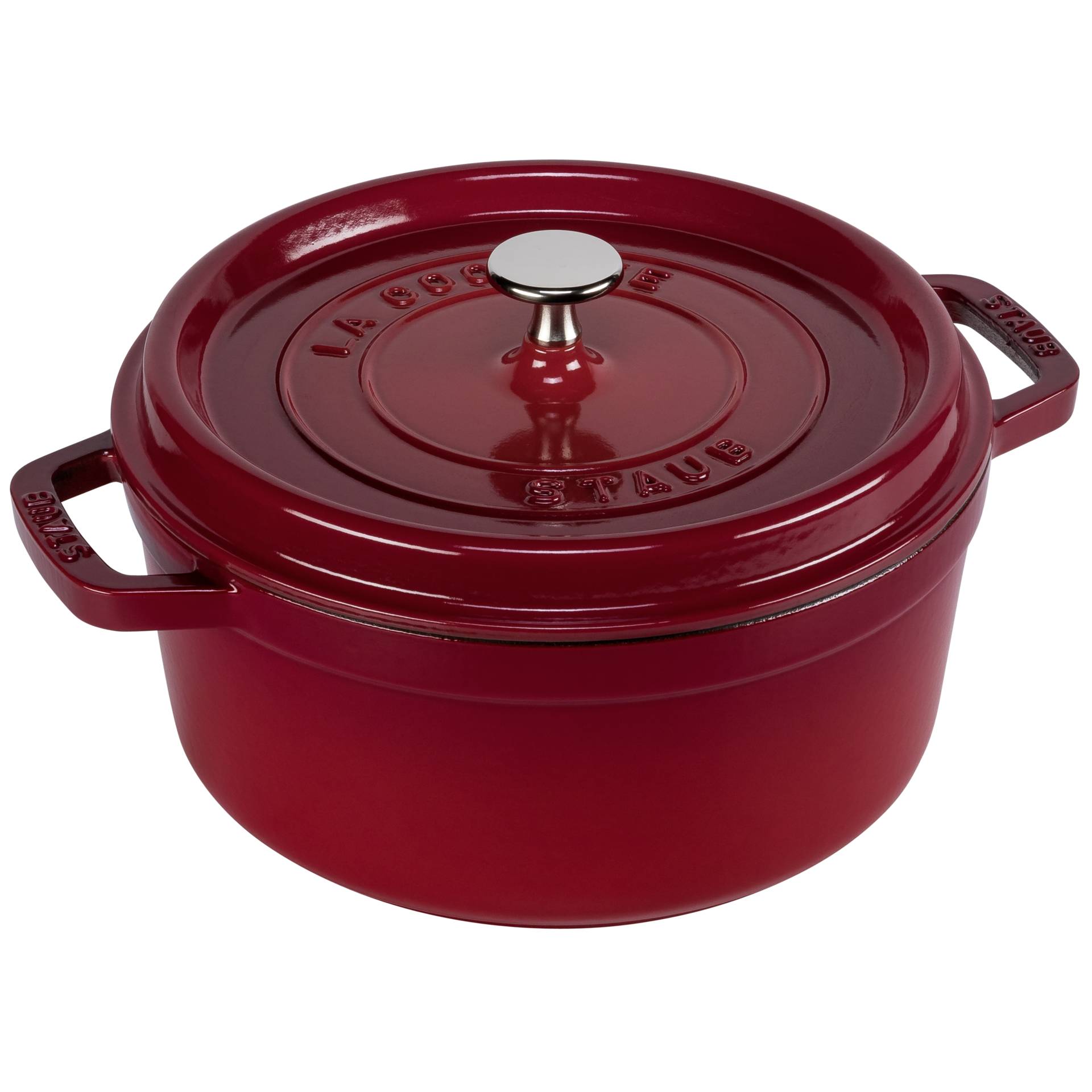 Staub casseruola CHE 24cm i rotonda rosso