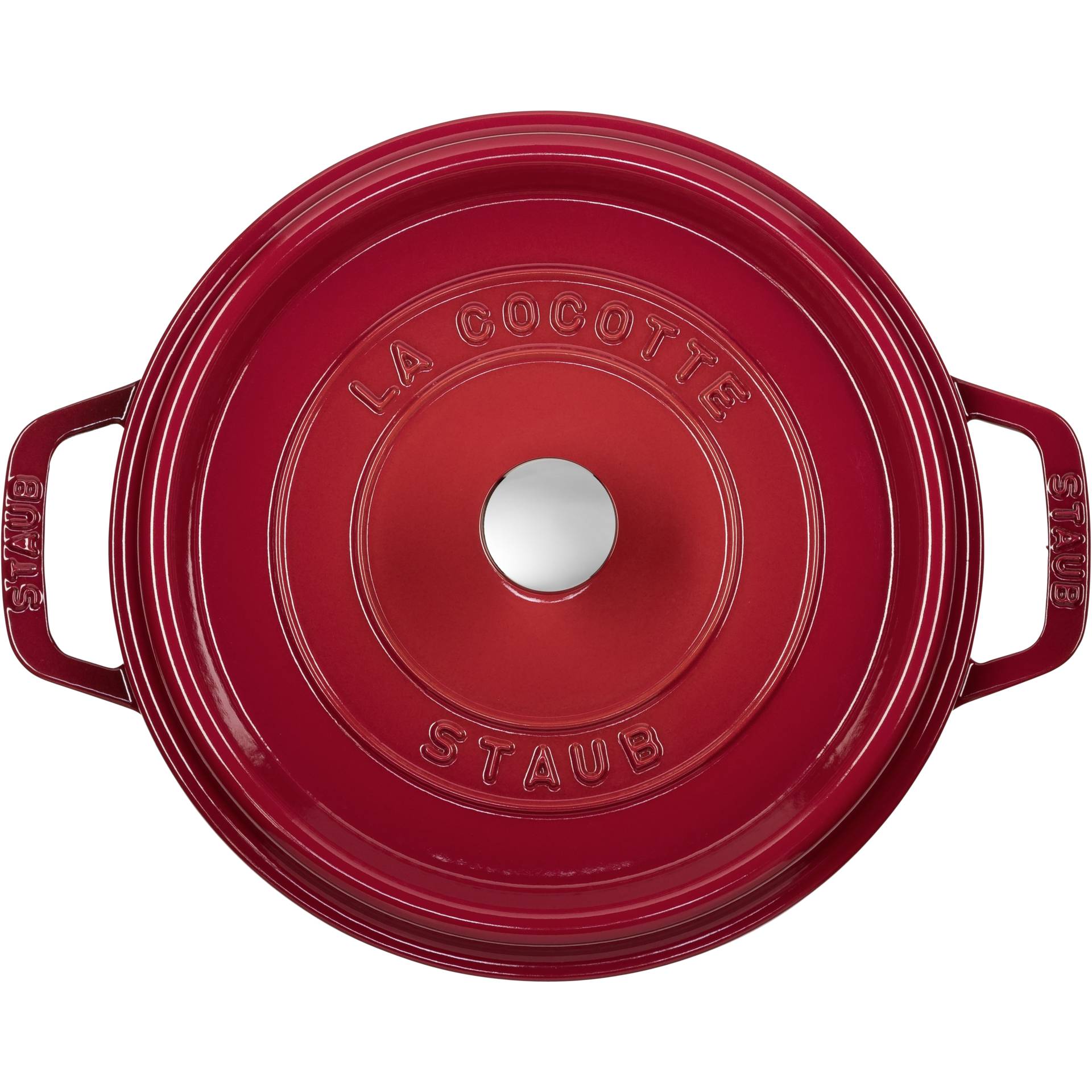 Staub casseruola CHE 24cm i rotonda rosso
