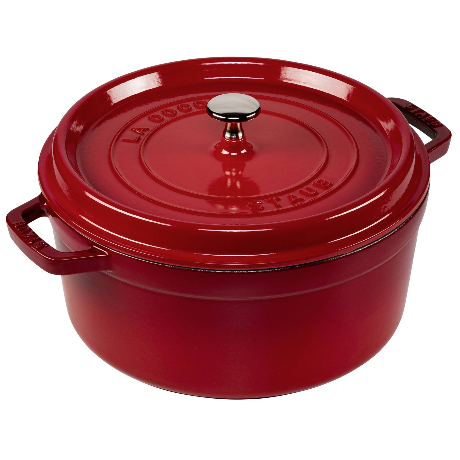 Staub casseruola CHE 26cm i rotonda rosso