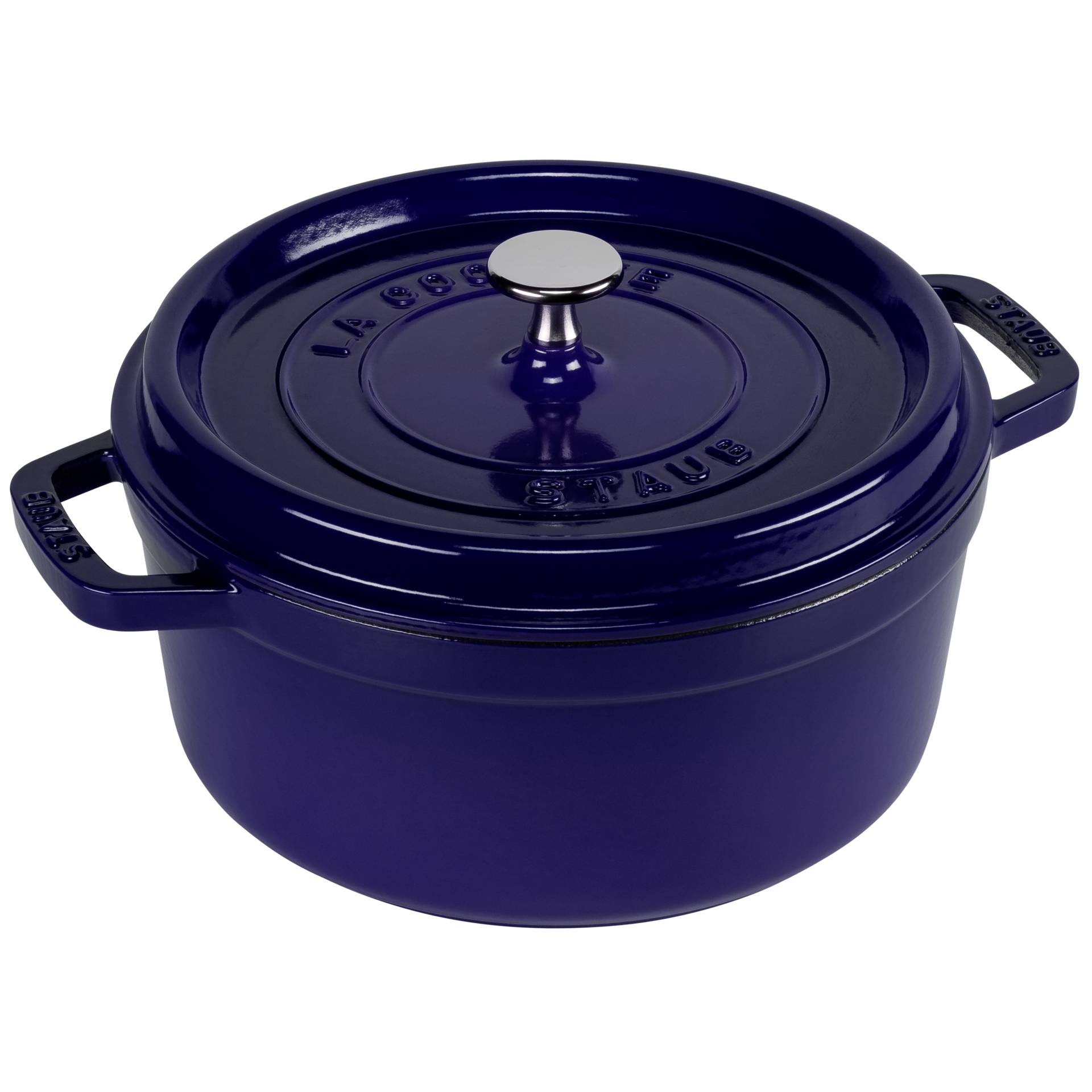 Staub casseruola D-BL 24cm i rotonda blu