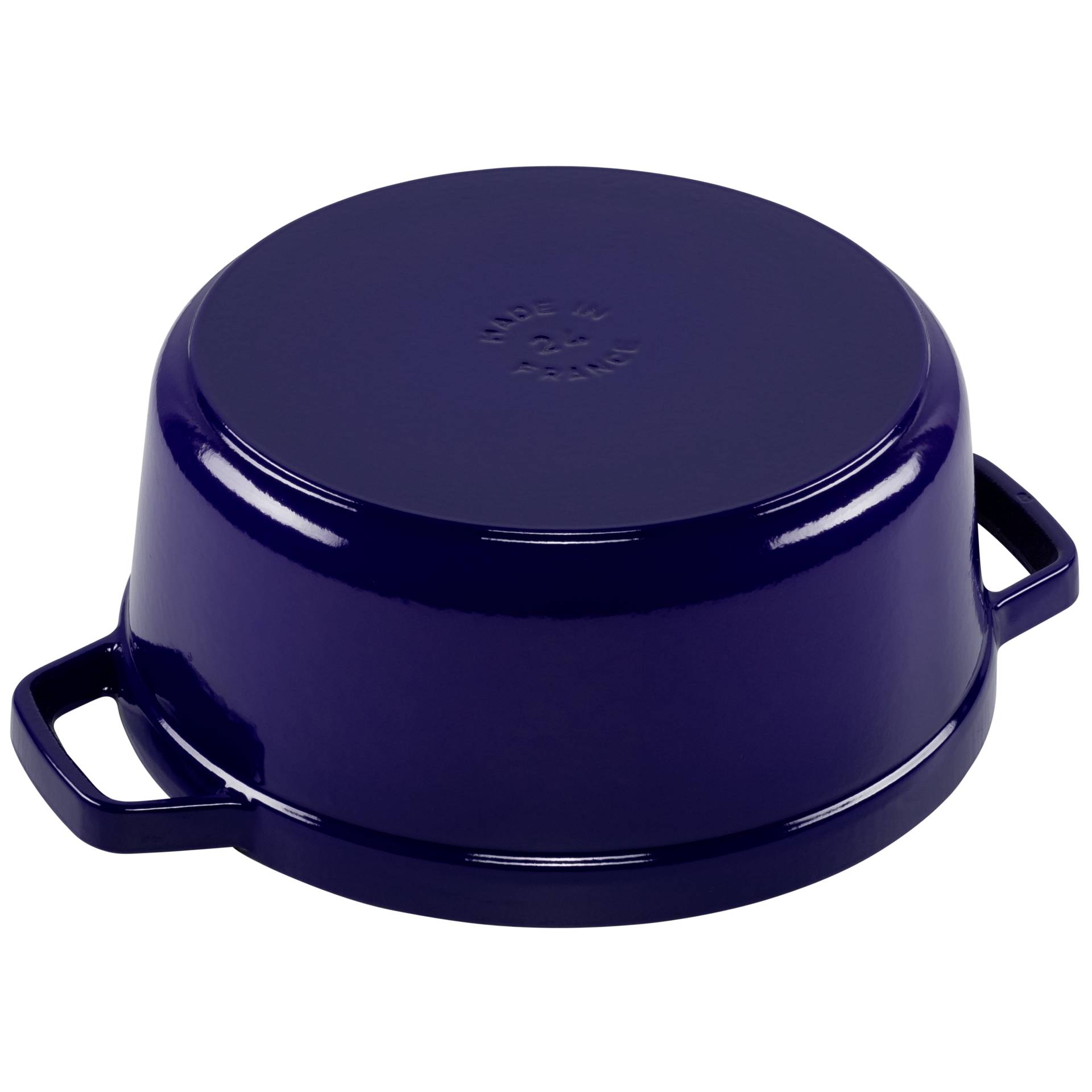 Staub casseruola D-BL 24cm i rotonda blu