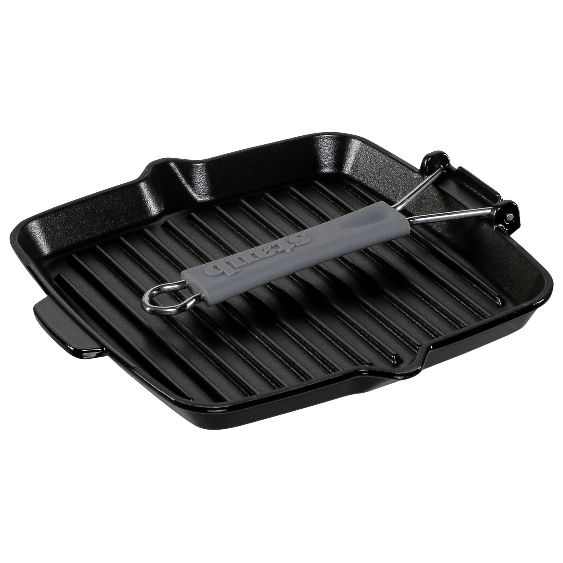 Staub bistecchiera induzione quadrato 24x24cm nero 2