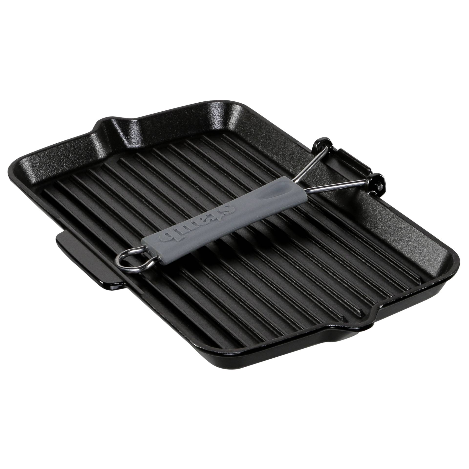 Staub bistecchiera induzione rettangolare 34x21cm nero 2