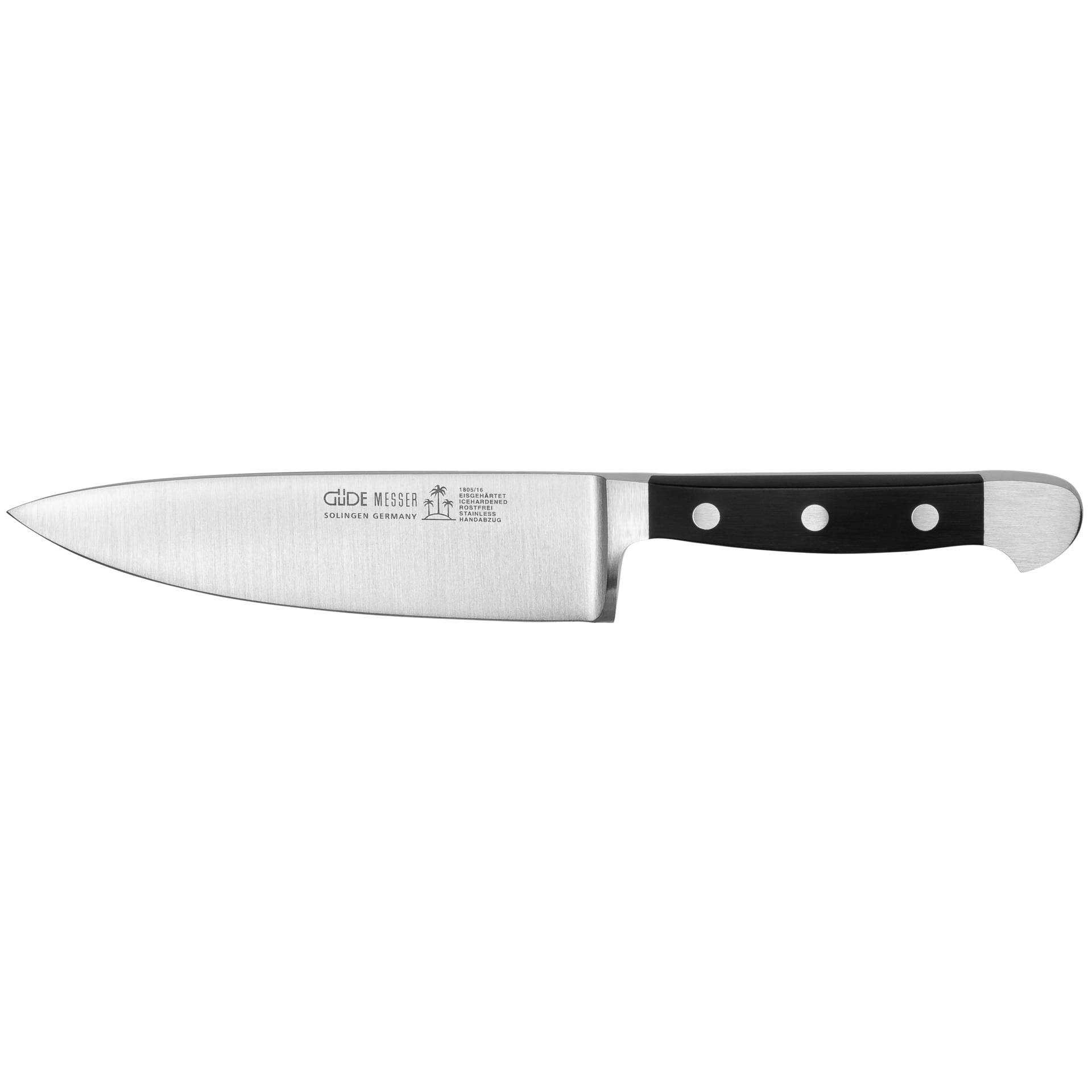 Güde Alpha Coltello cuoco 16 cm POM nero 1805/16