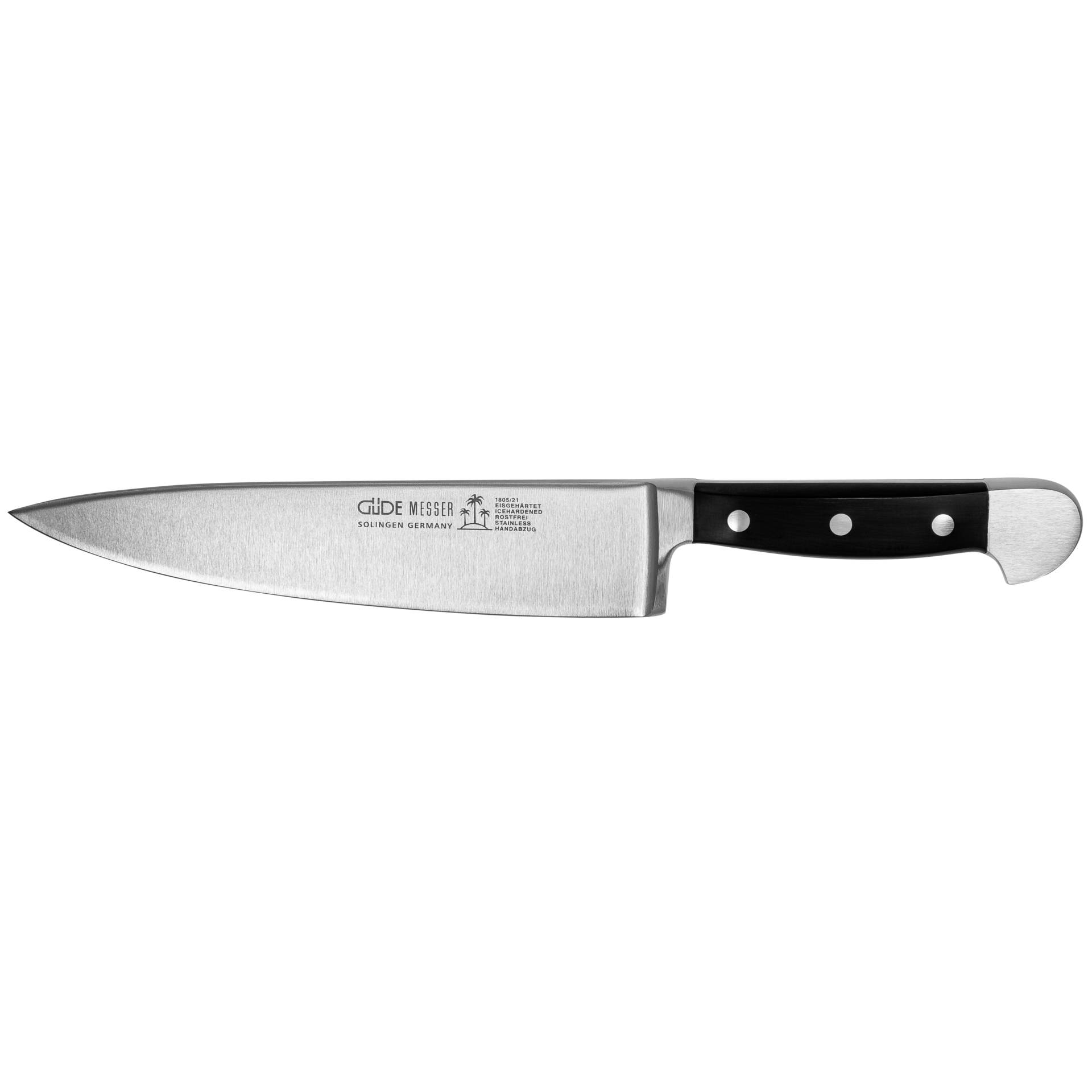 Güde Alpha Coltello cuoco 21 cm POM nero 1805/21