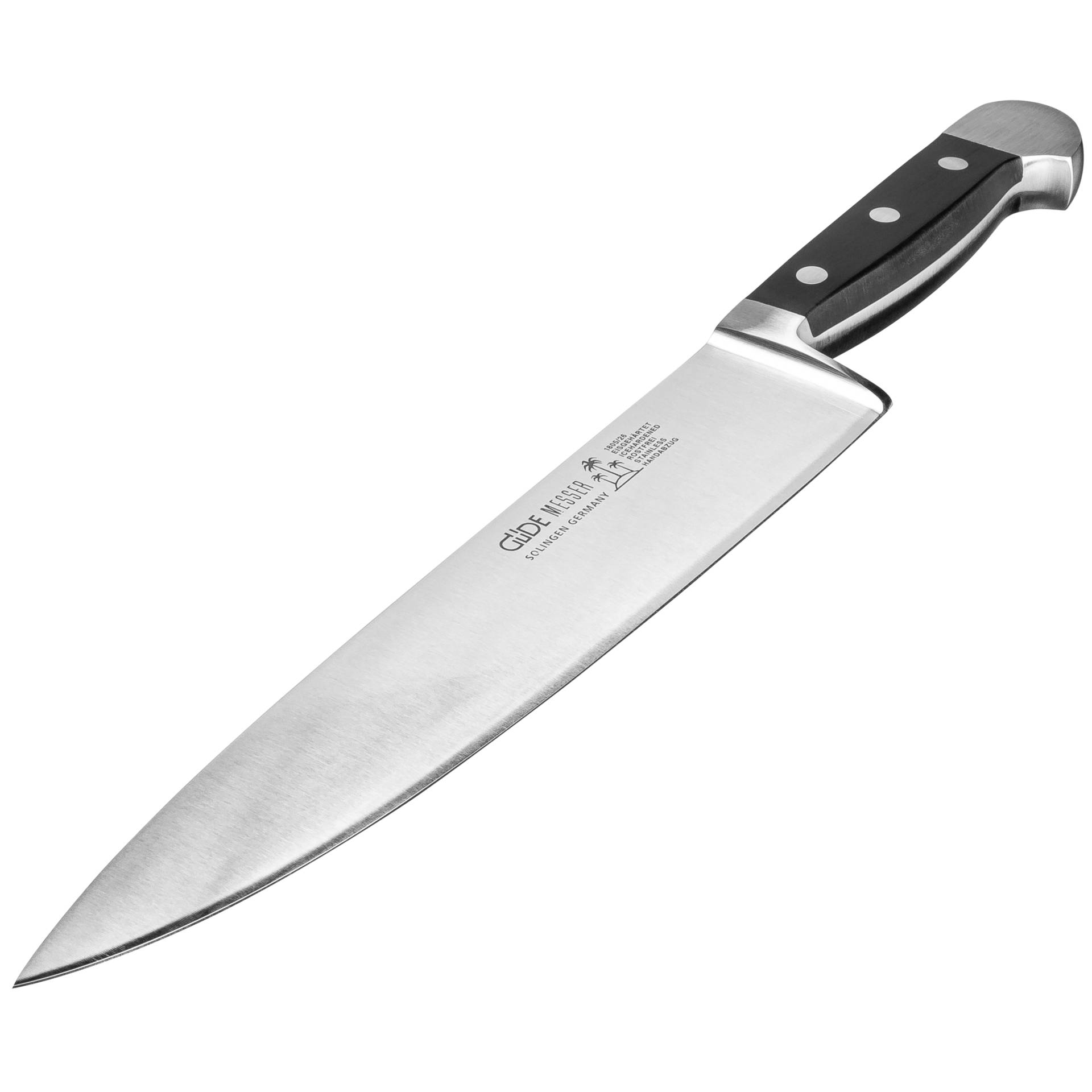 Güde Alpha Coltello cuoco 26 cm POM nero 1805/26