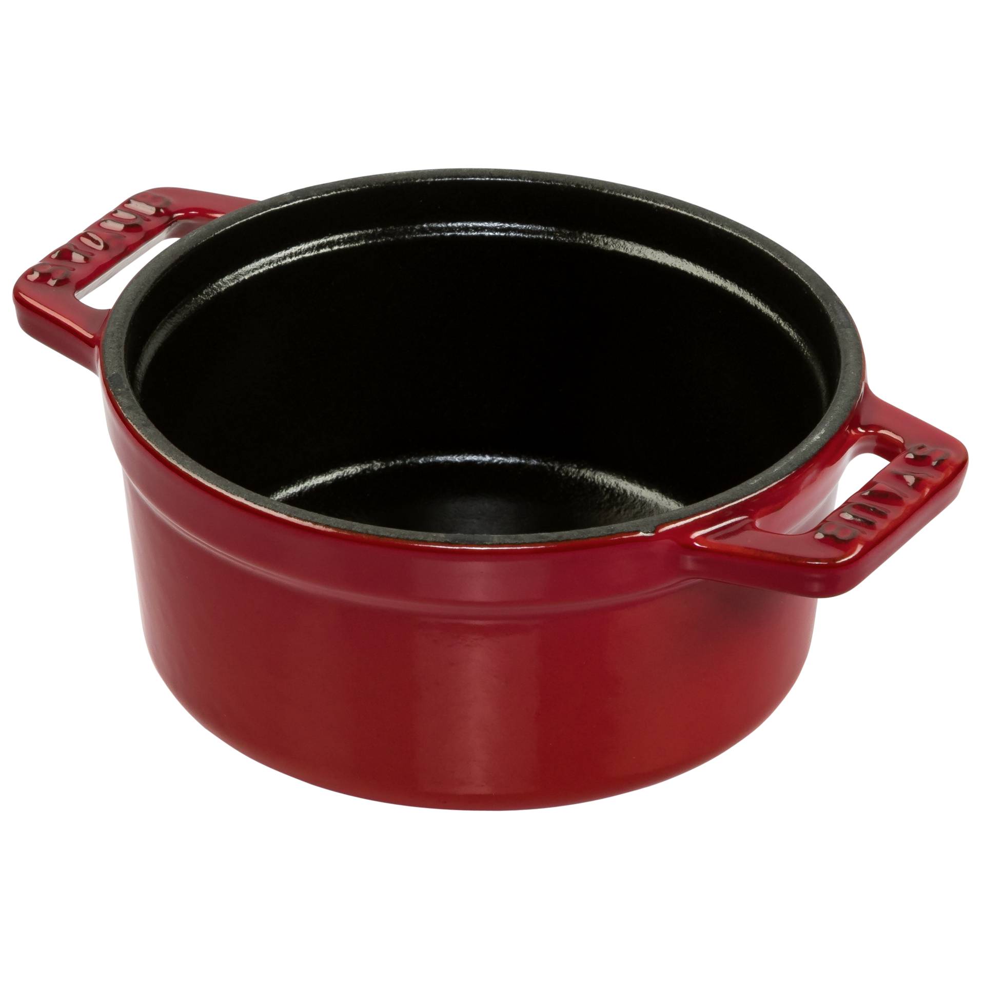 Staub Mini casseruola 10cm rotondo rosso ciliegia, ghisa