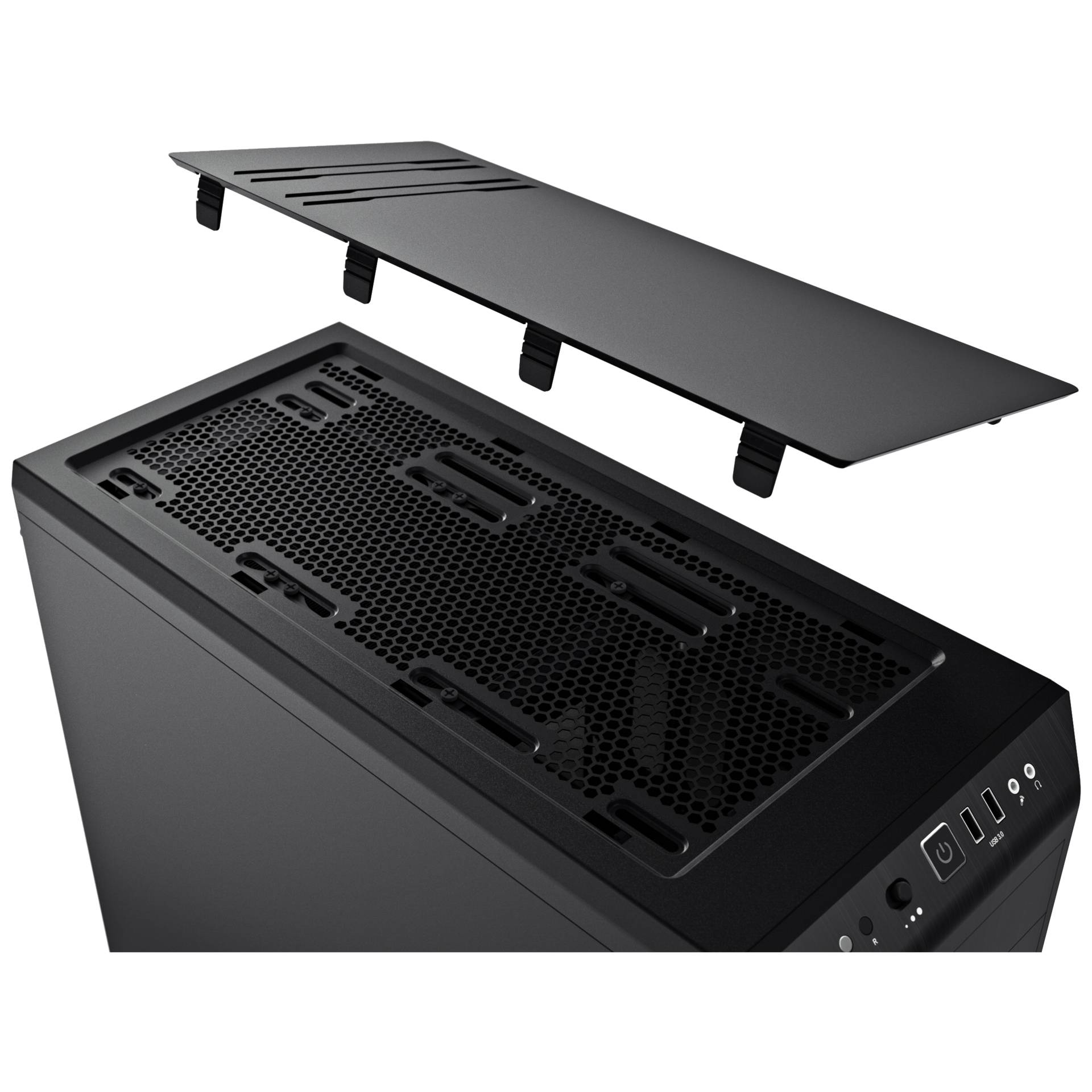 be quiet! PURE BASE 600 argento corpo