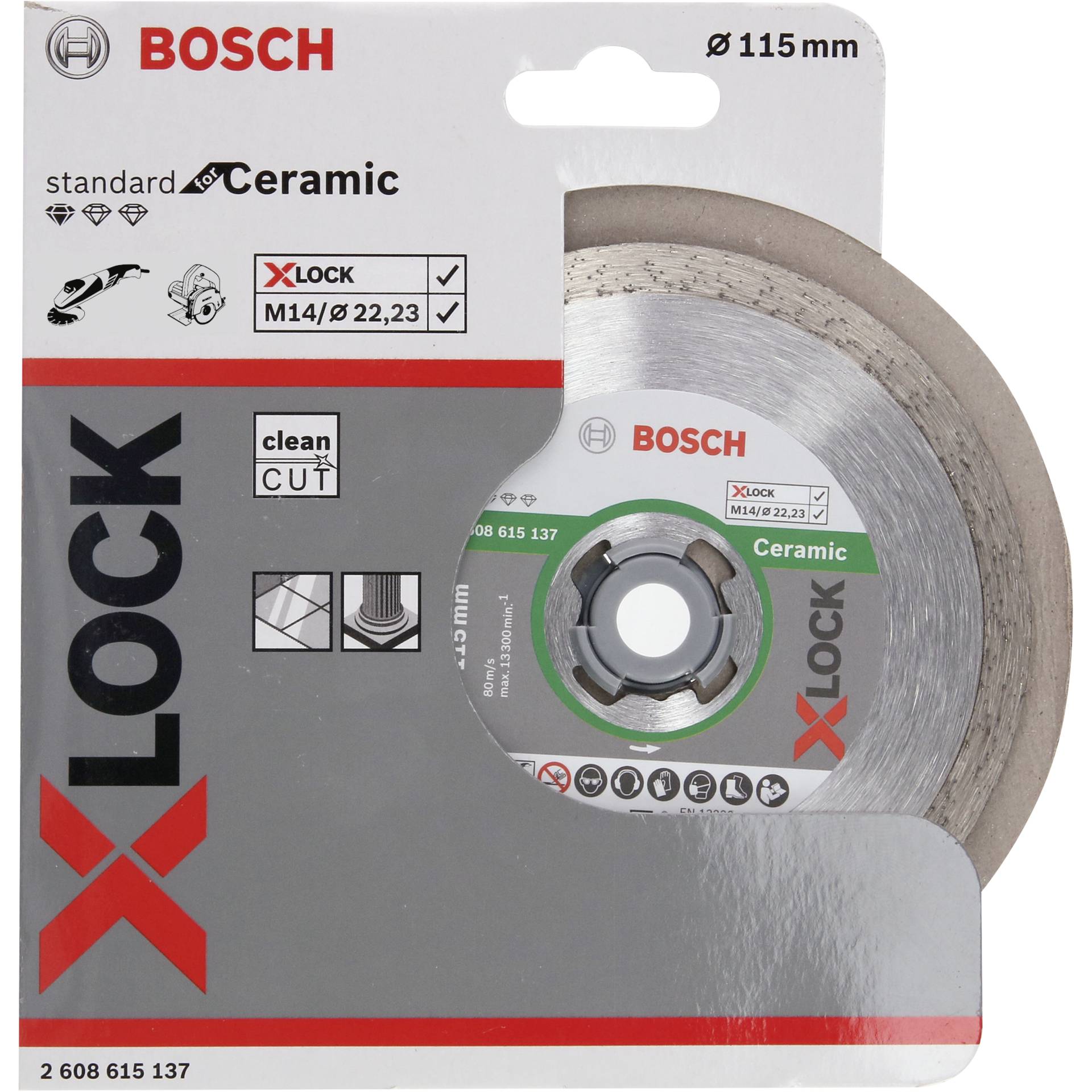 Bosch X-LOCK DIA-TS 115x 22 23 StC