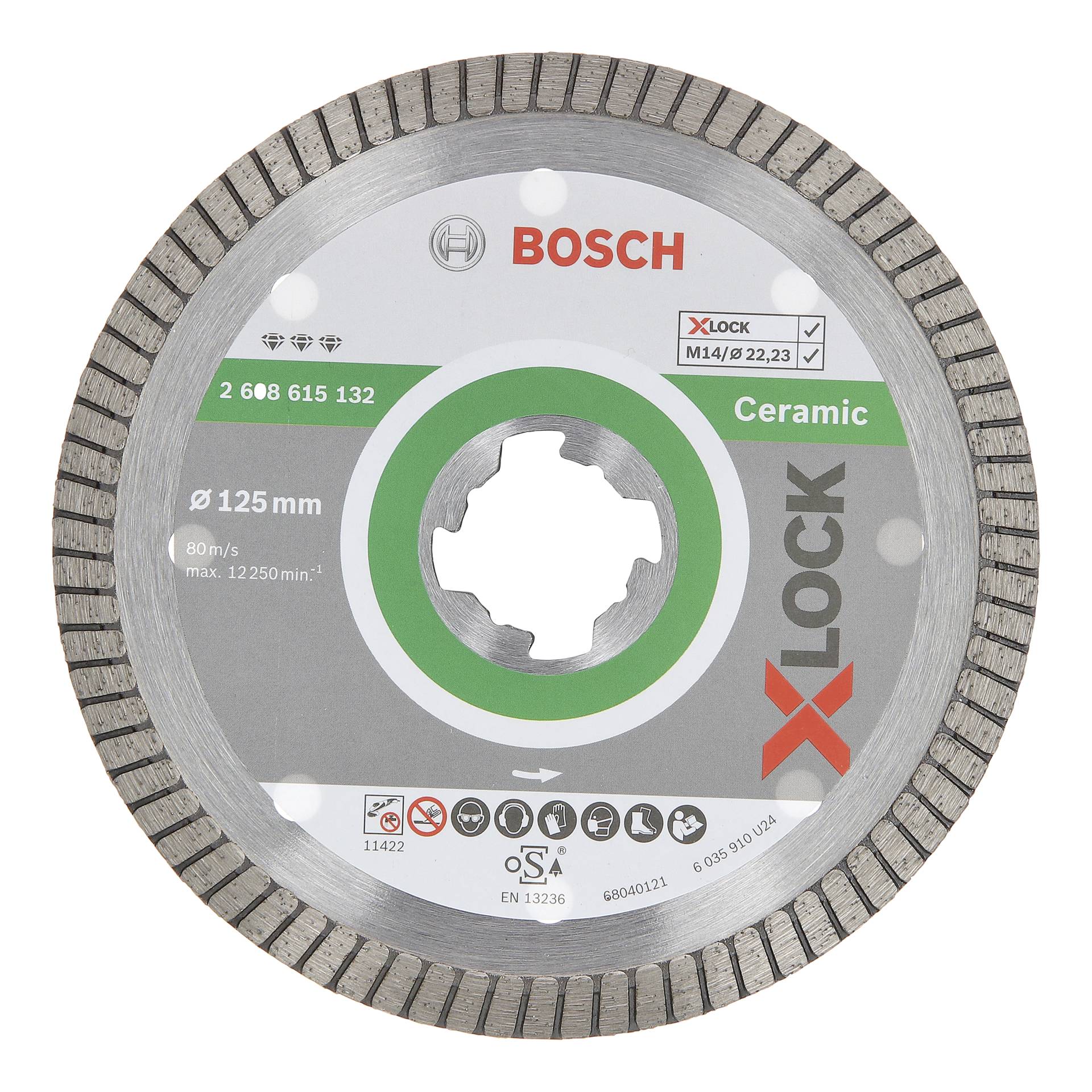 Bosch X-LOCK DIA-TS 125x22 23 BfC Turbo