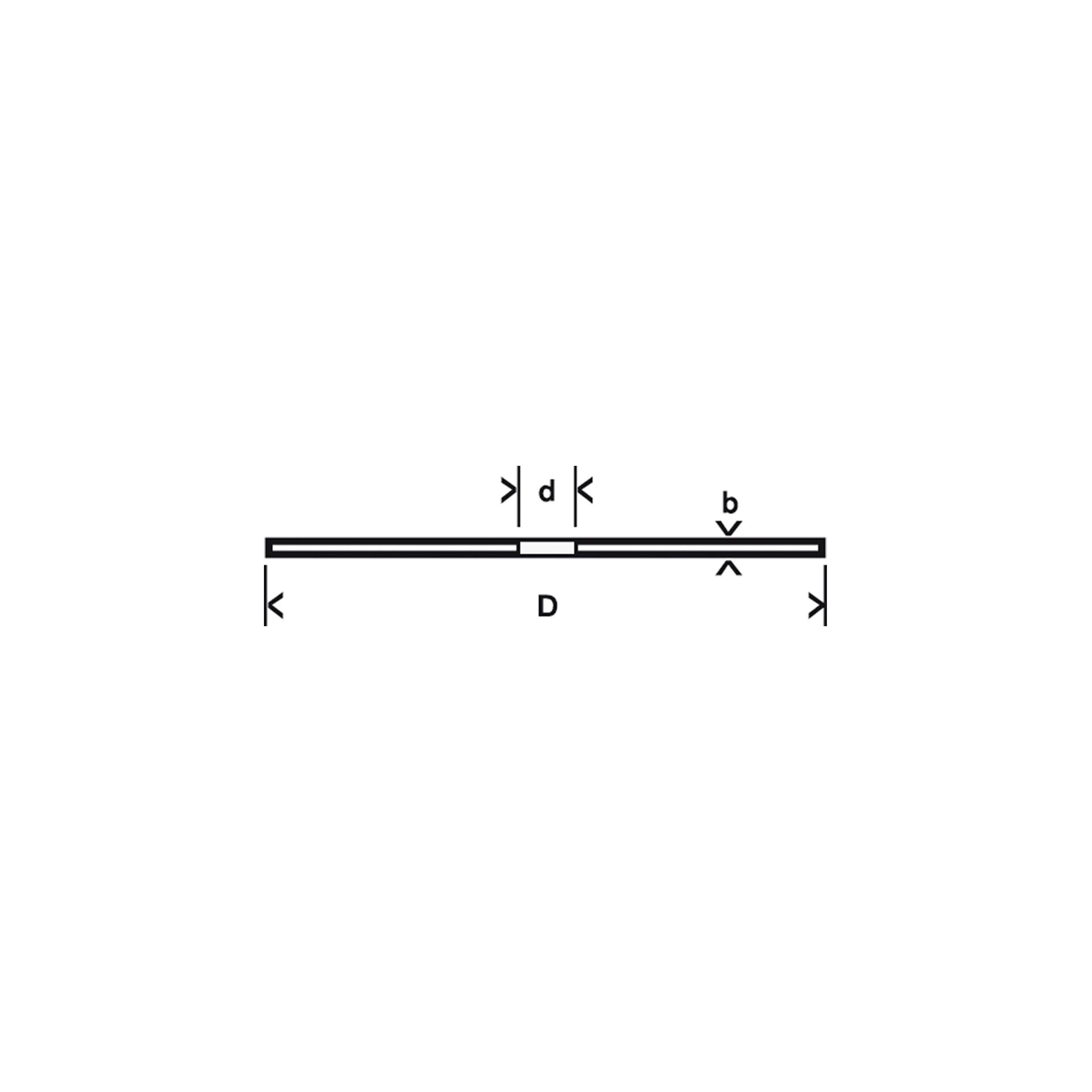 Bosch mola da taglio INOX Rapido dritta 1,0x125mm