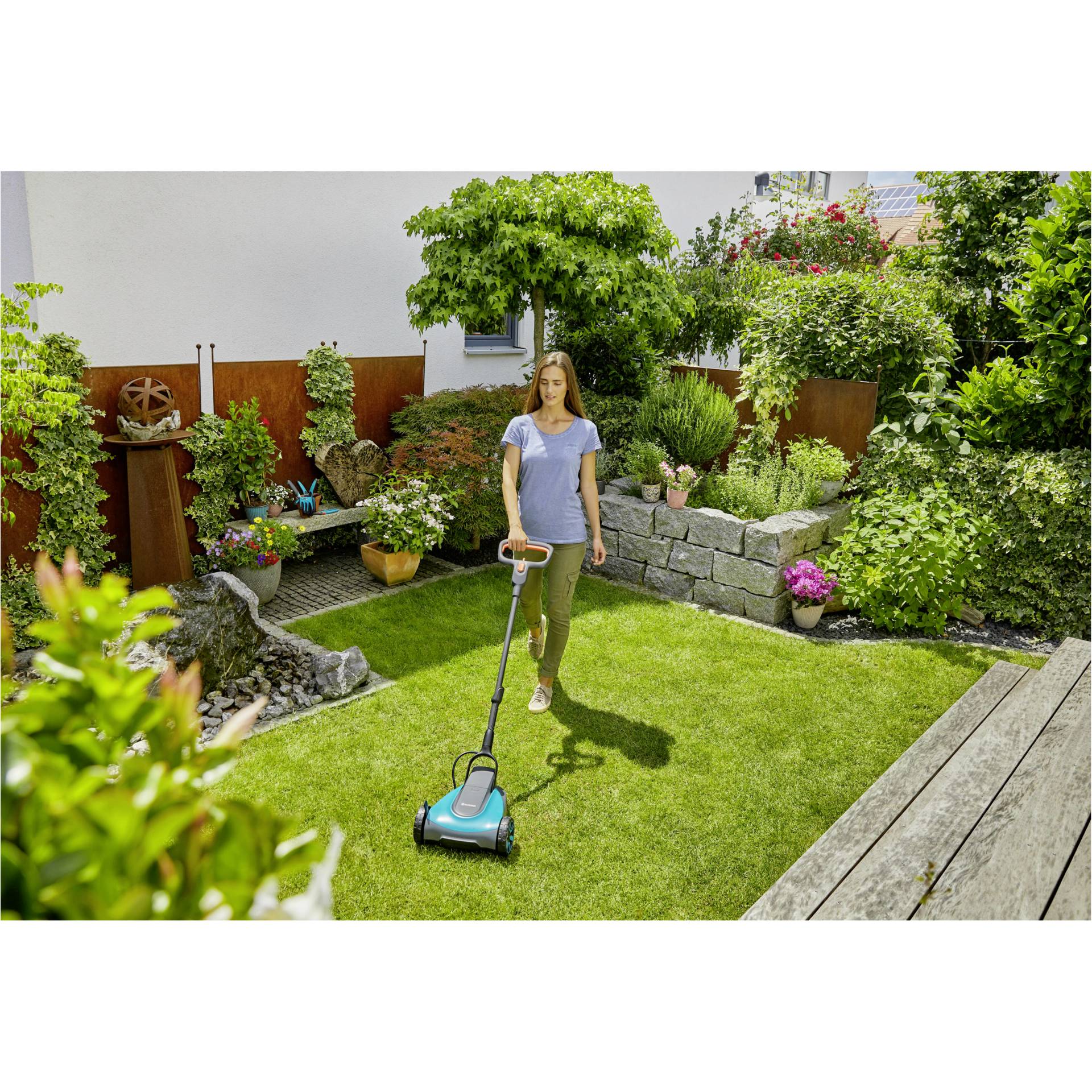 Gardena cordless lawn mower HandyMower 22/18V P4A solo