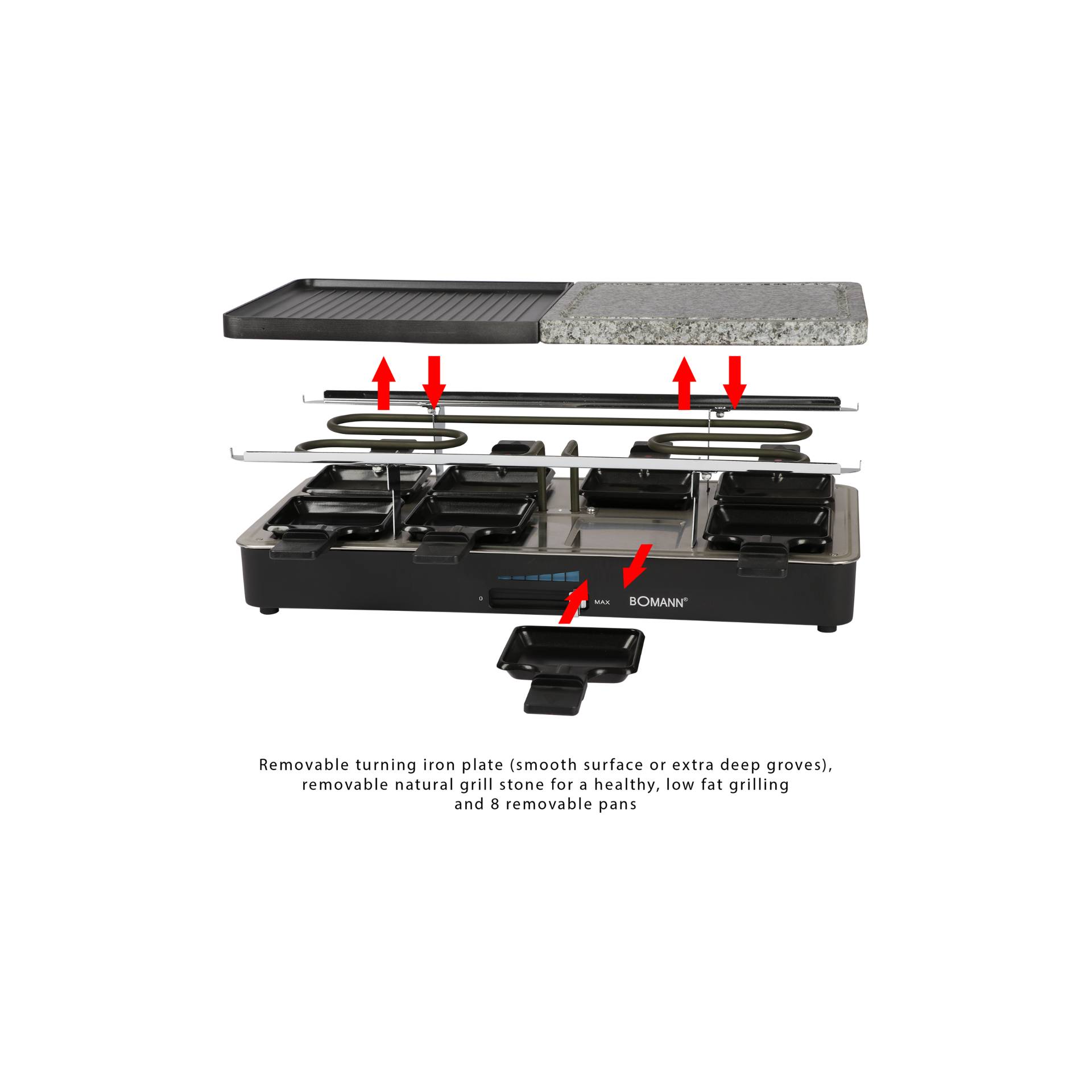 Bomann RG 2279 CB nero