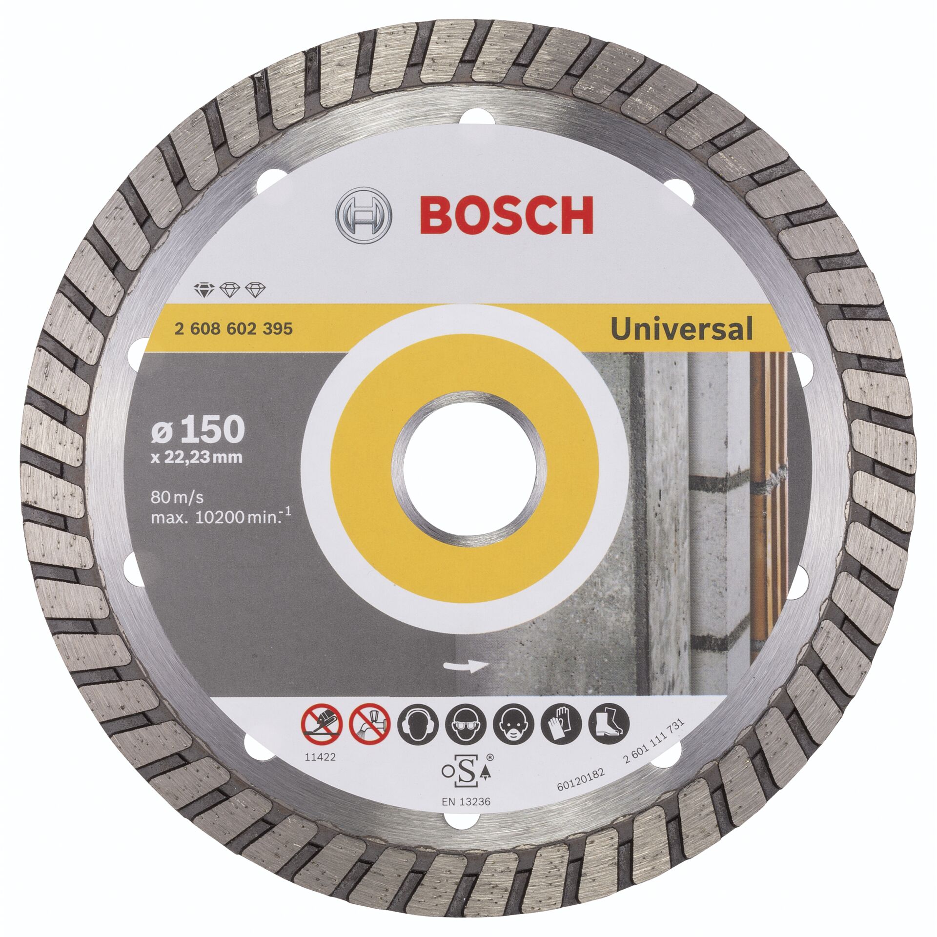 Bosch DIA-TS 150x22,23 Std. Universal Turbo