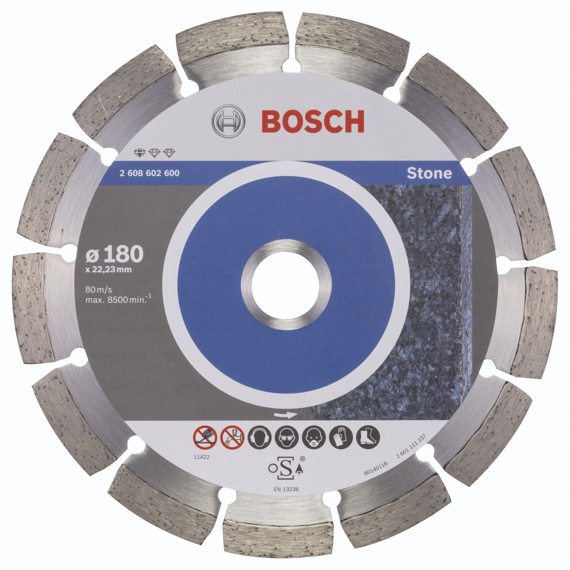 Bosch DIA-TS 180x22,23 Standard For Stone