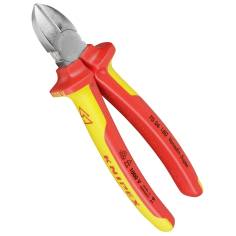 KNIPEX tronchese laterale per meccanica cromato 180 mm