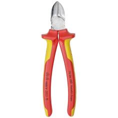 KNIPEX tronchese laterale per meccanica cromato 180 mm 2