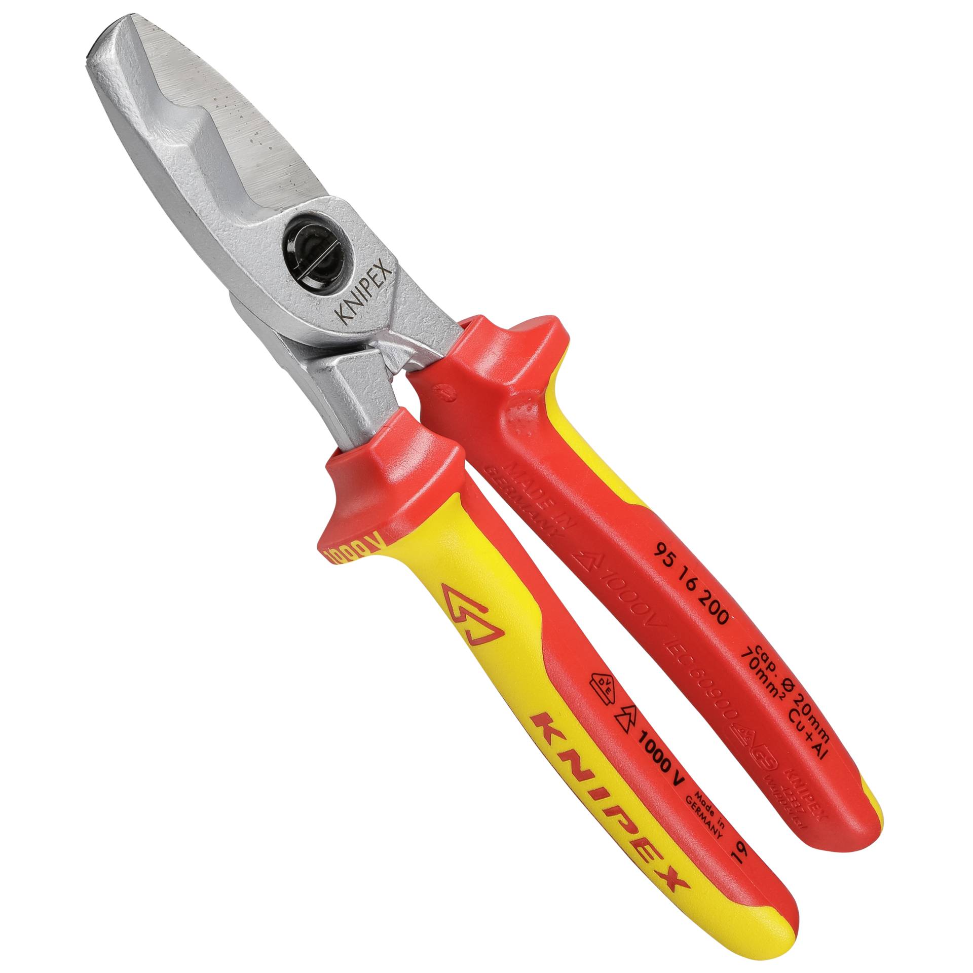 KNIPEX cesoia per cavi con doppio tagliente 200 mm