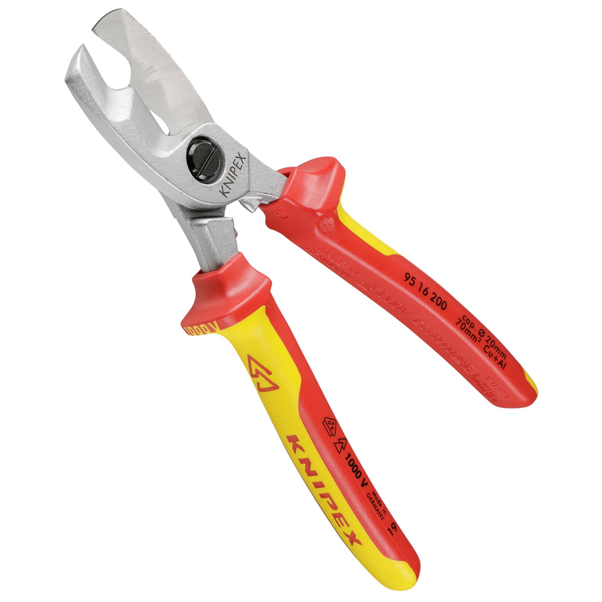 KNIPEX cesoia per cavi con doppio tagliente 200 mm