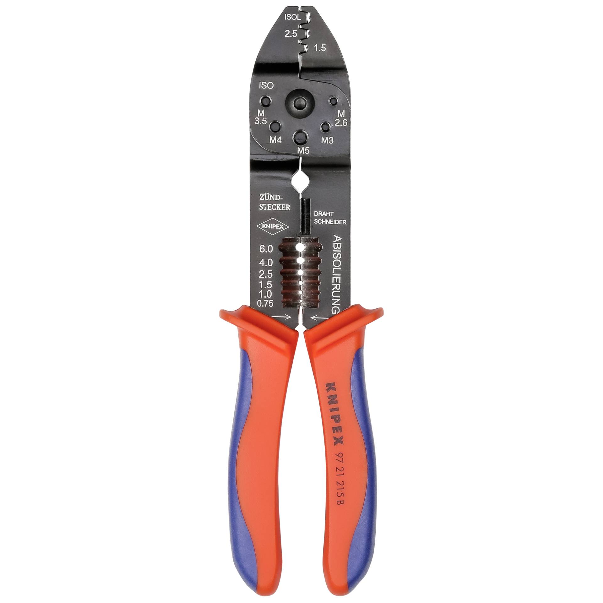 KNIPEX pinza per capicorda brunito 215 mm