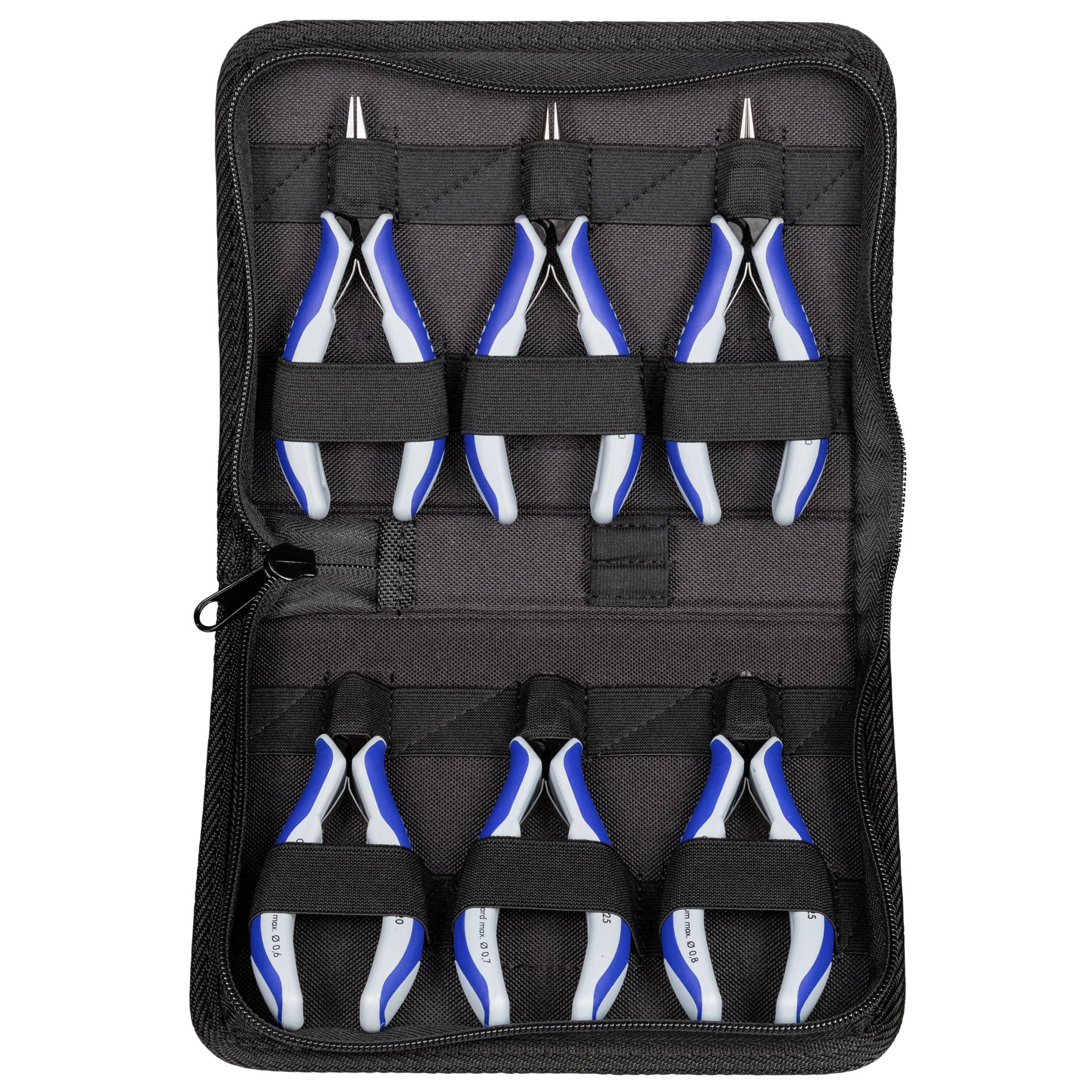 KNIPEX Astuccio con pinze per elettronica