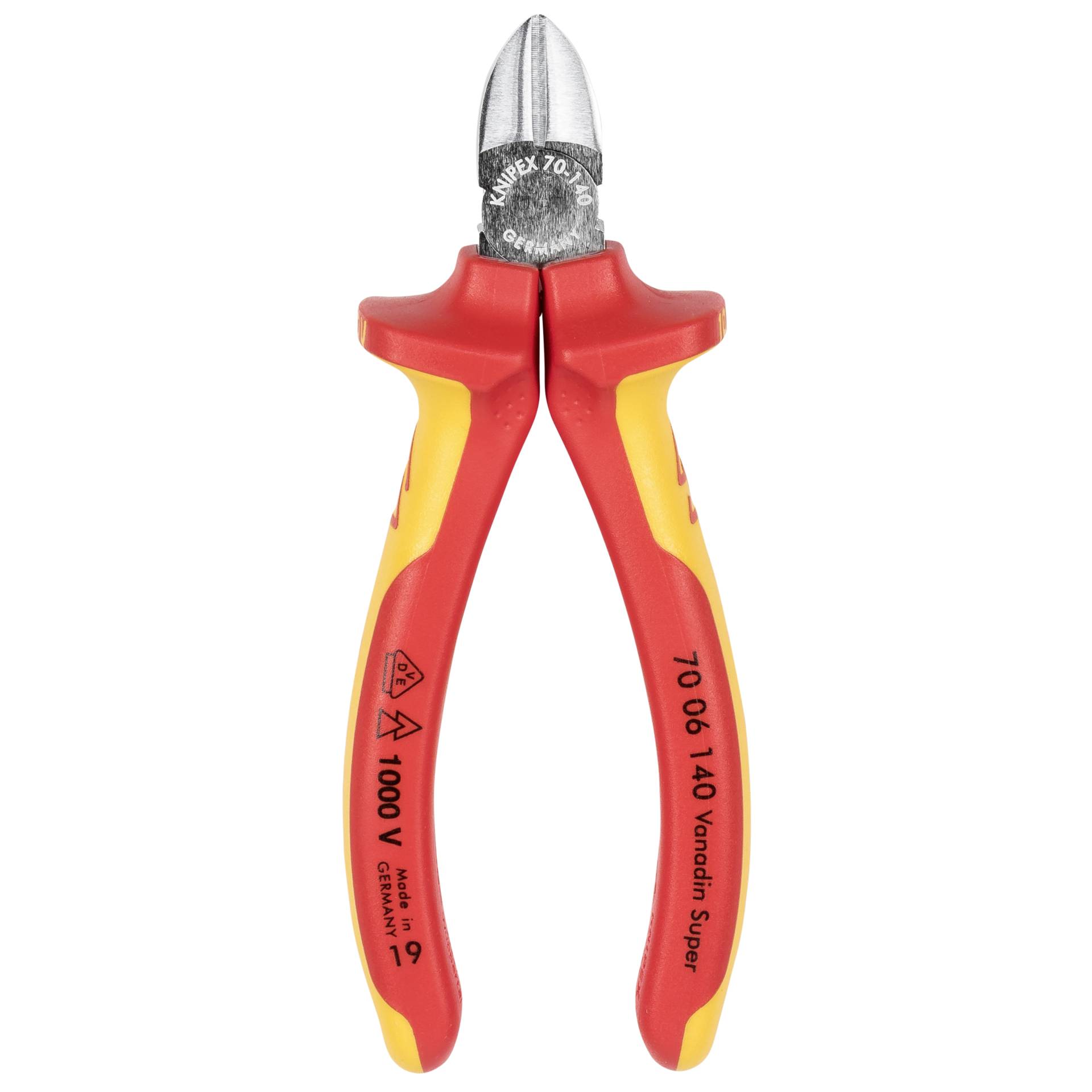 KNIPEX tronchese laterale per meccanica cromato