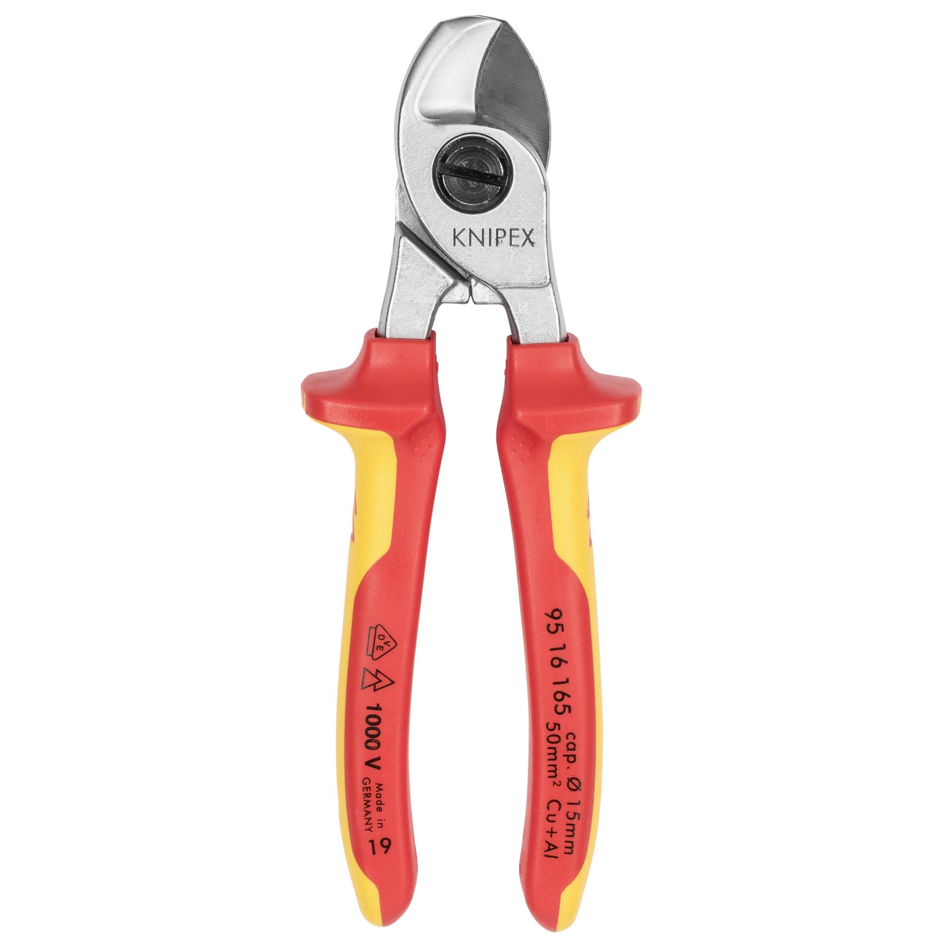 KNIPEX cesoia per cavi isol. con rivest. a più componenti