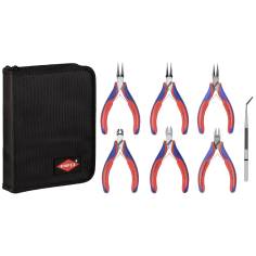 KNIPEX astuccio con pinze per elettronica 7 pezzi