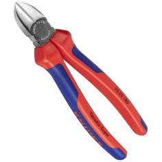 KNIPEX tronchese laterale per meccanica cromato 180 mm