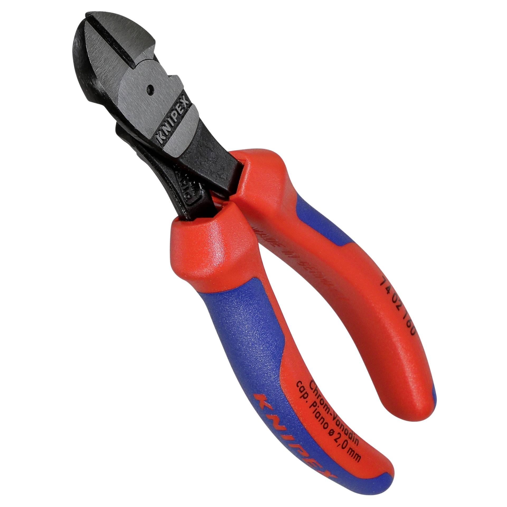 KNIPEX tronchese laterale per meccanica bonderizzato 160 mm