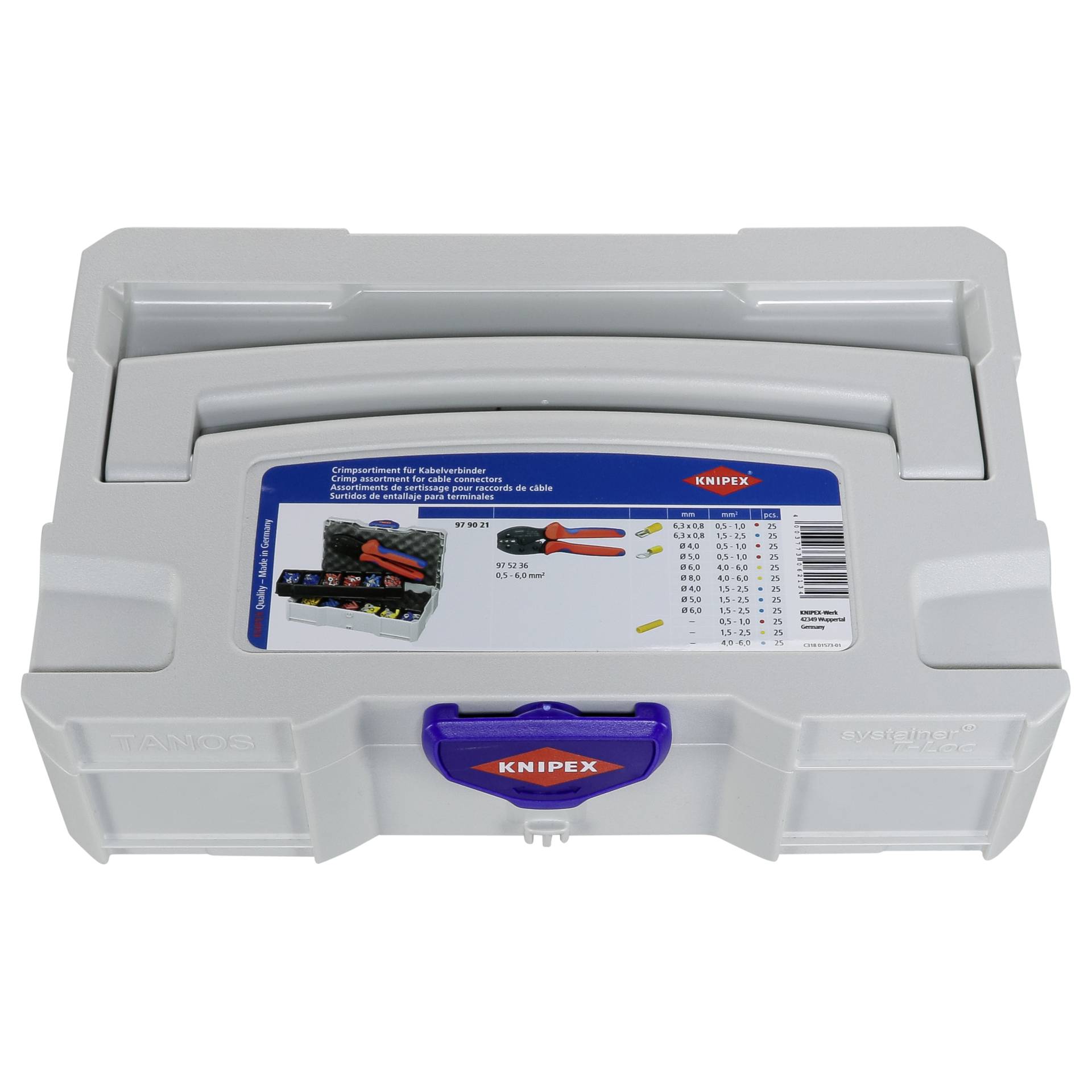 KNIPEX assortimento di capicorda per terminali           97