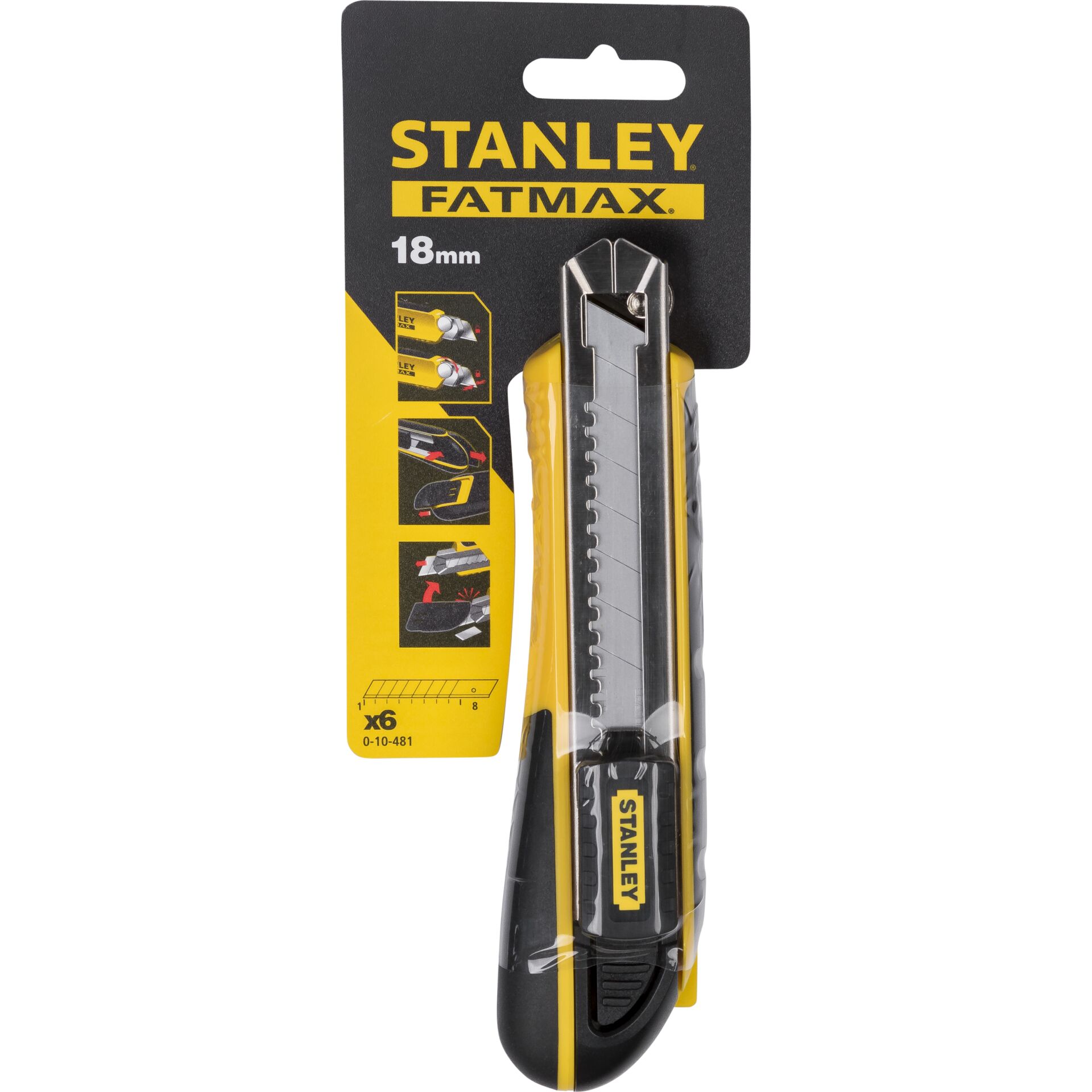 Stanley Cutter FatMax con magazzino 18mm