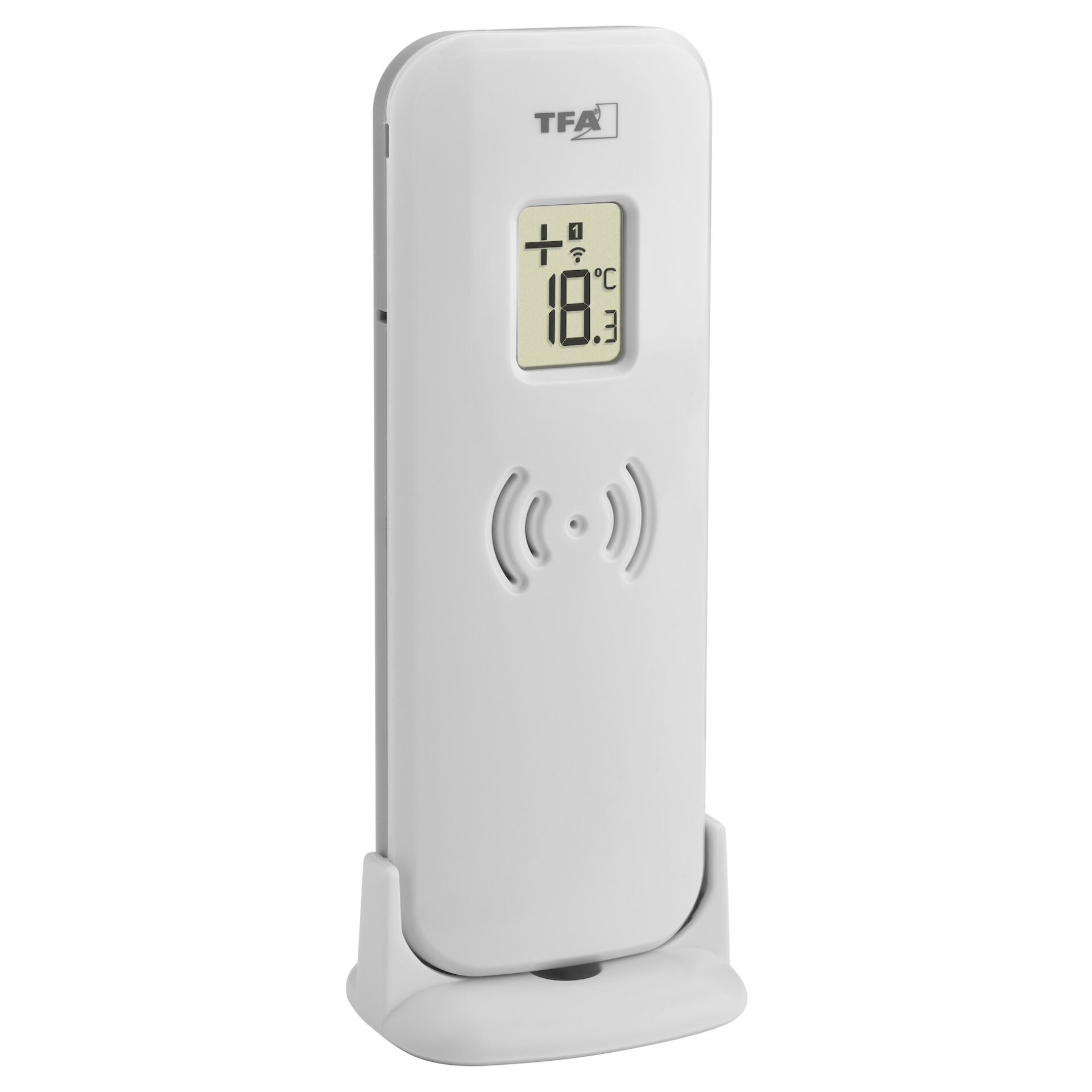 TFA 30.3071.01           schwarz LOGO 2.0 Funk-Thermometer