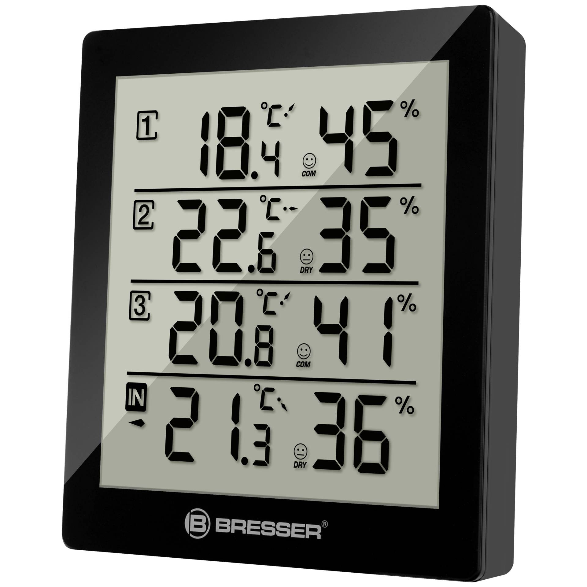 Bresser Temeo Hygro Quadro nero