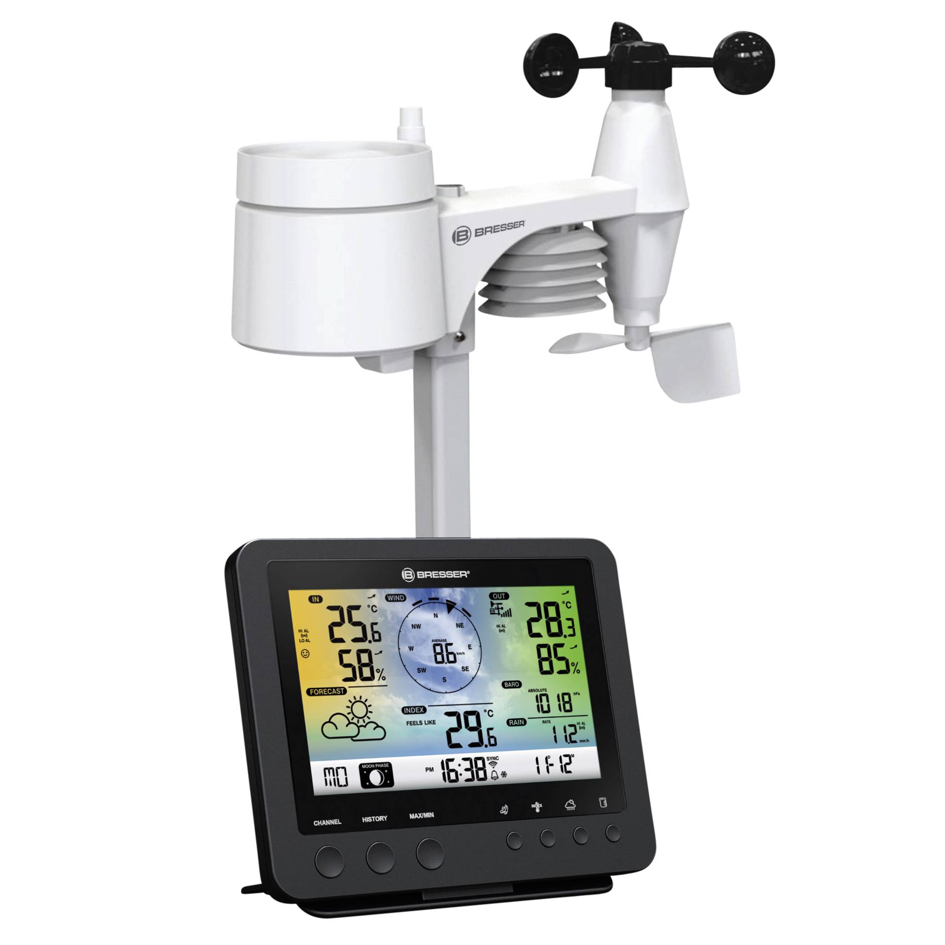 Bresser stazione meteo 5 in 1 Wi-Fi sensore professionale