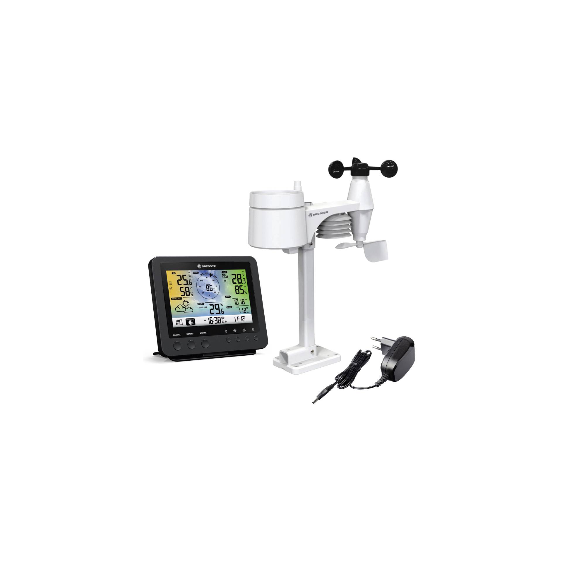 Bresser stazione meteo 5 in 1 Wi-Fi sensore professionale