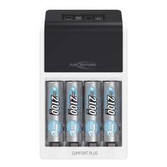 Ansmann Comfort Plus Ladegerät inkl. 4xAA2100 Akku 1001-0094 2