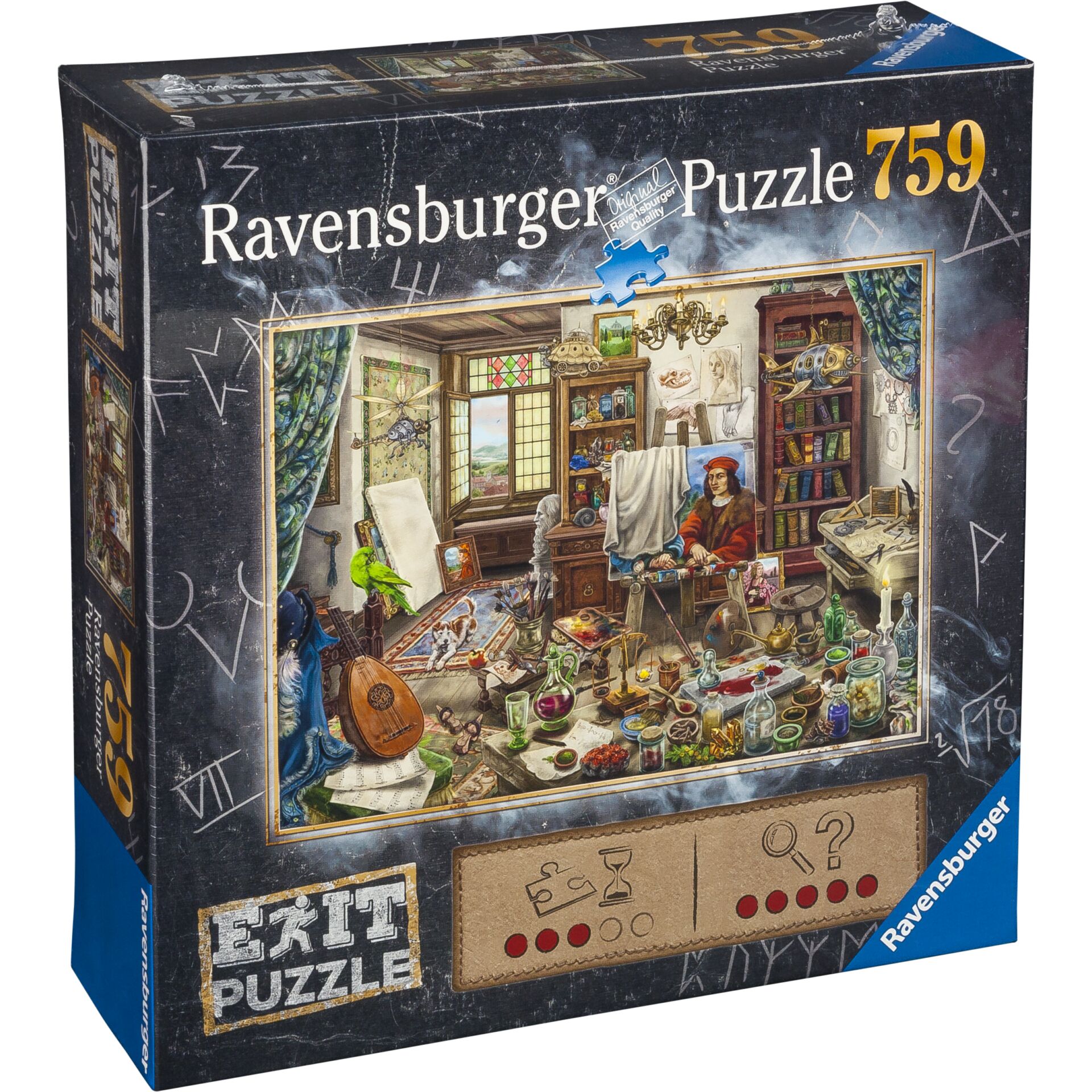Ravensburger Exit Puzzle Künstleratelier