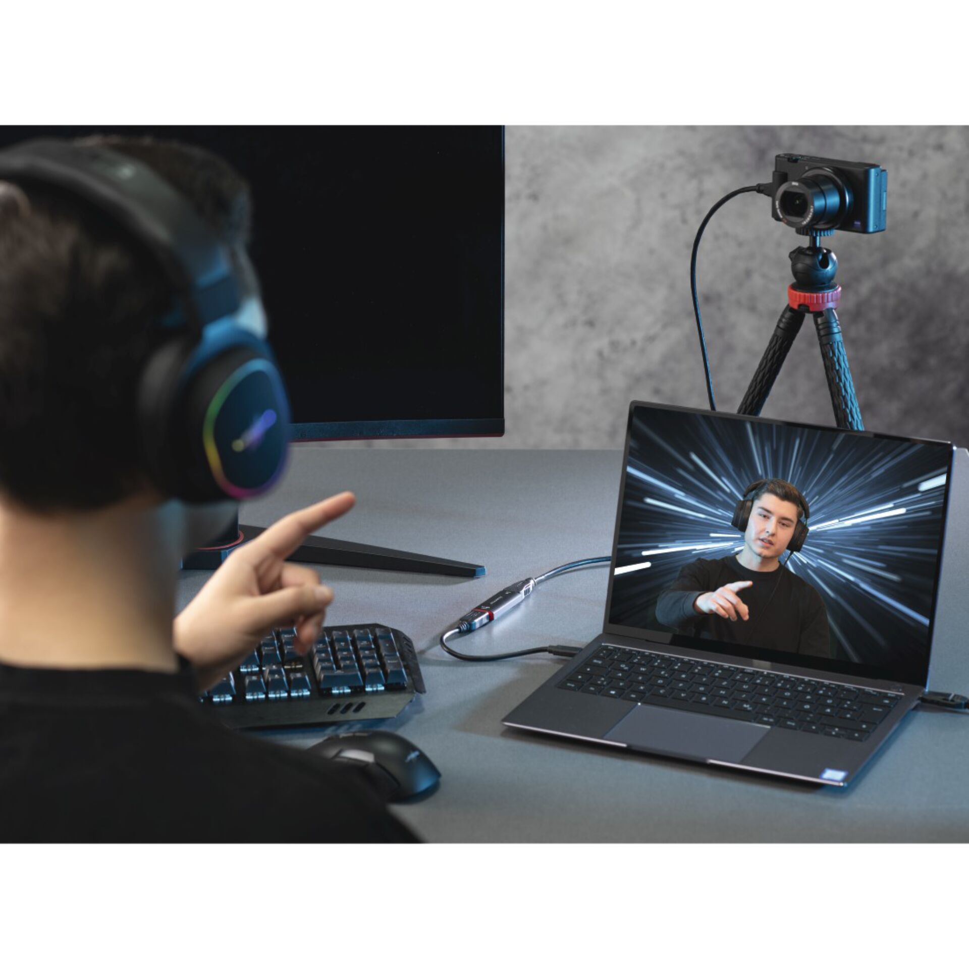 Hama Video-Aufnahme-Stick USB-Stecker - HDMI-Buchse 4K