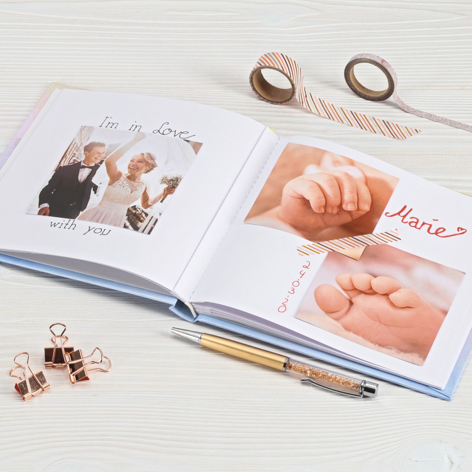 Hama Letterings Future     18x18 30 white Pages Book-bound