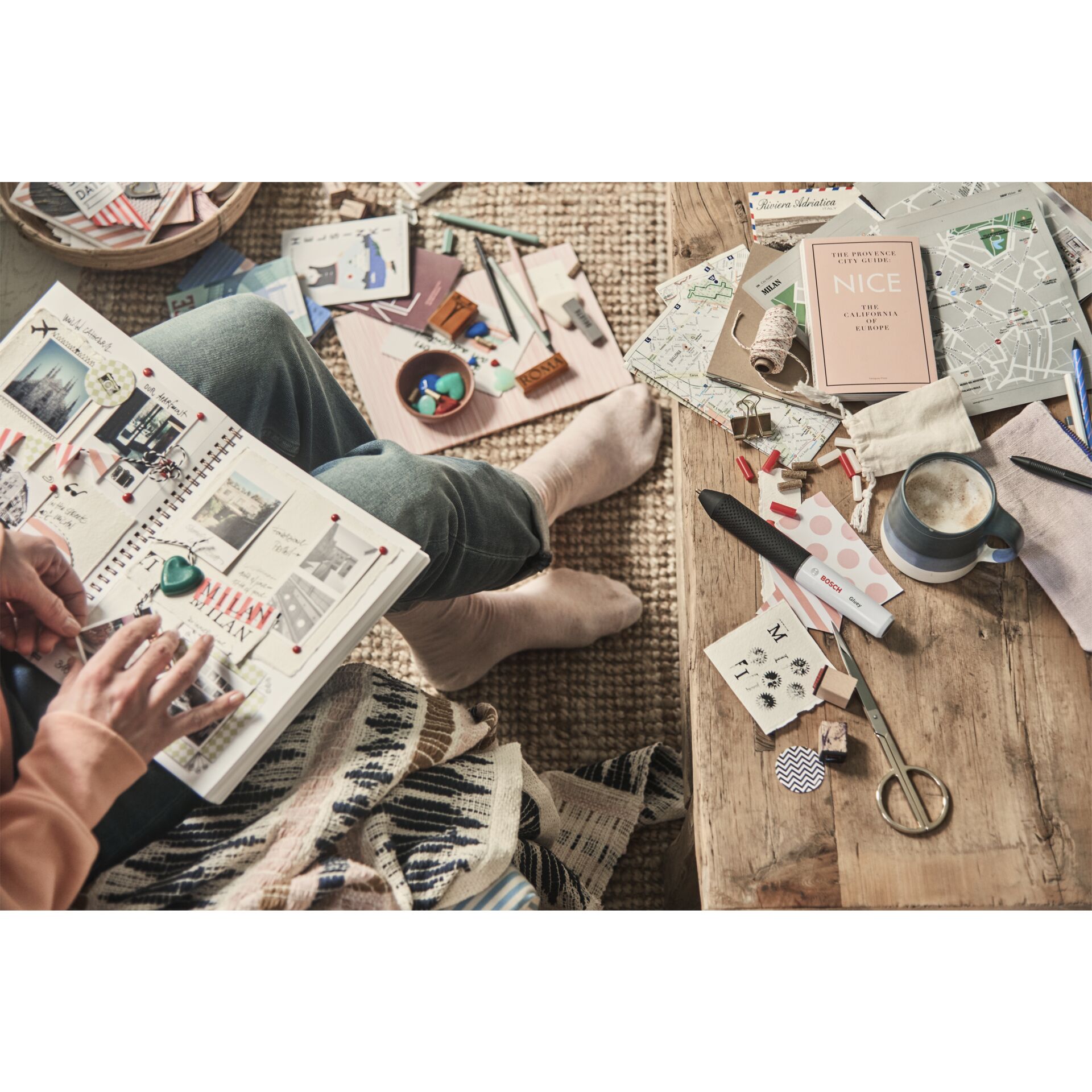 Bosch Gluey smokey grey Heißklebestift