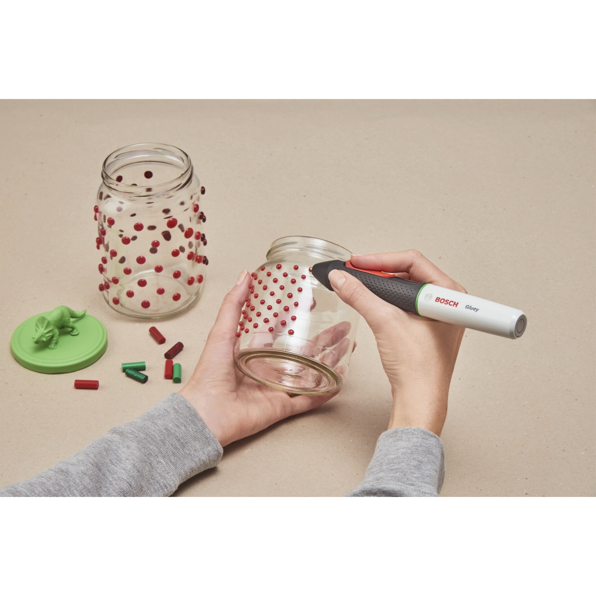 Bosch Gluey smokey grey Heißklebestift