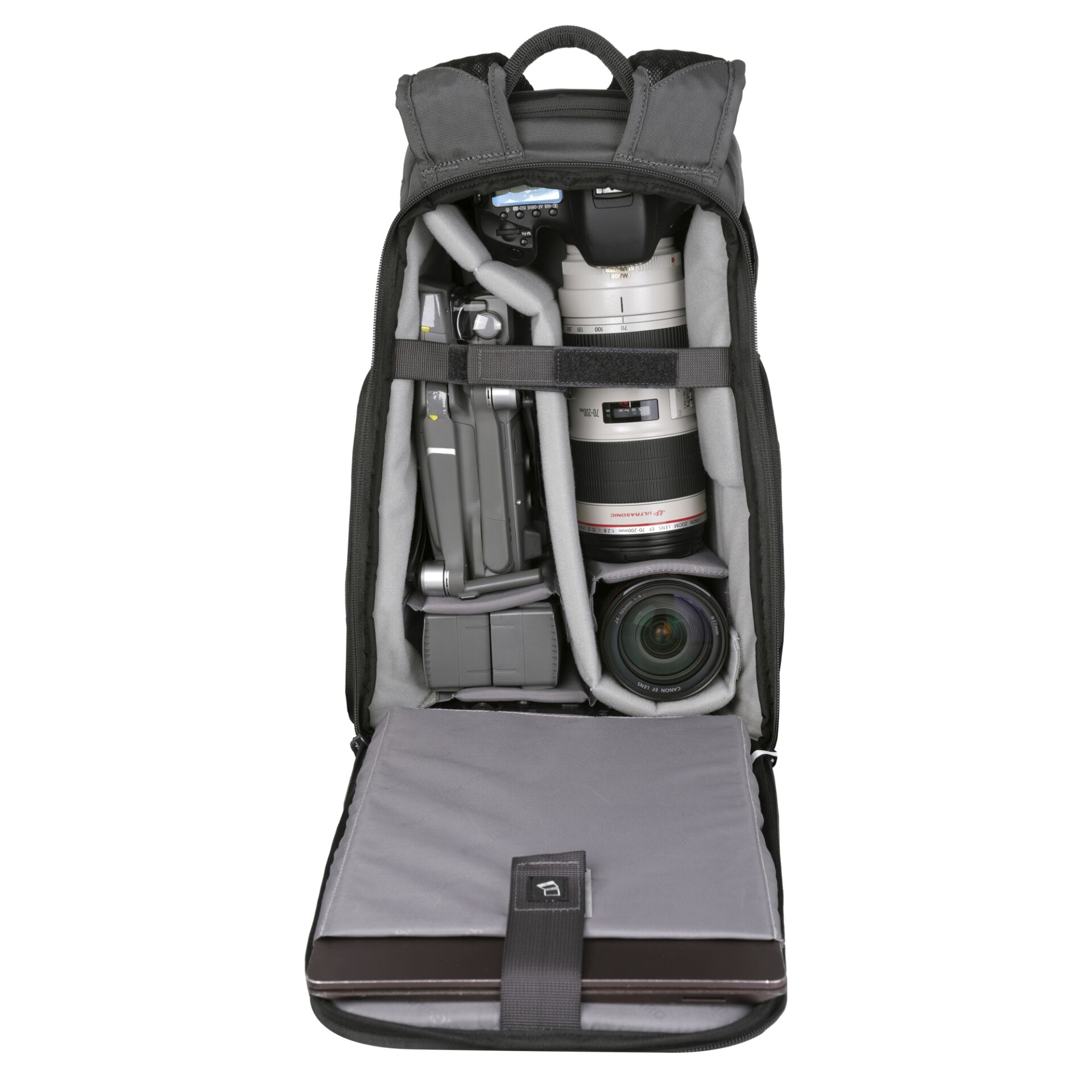 Vanguard VEO Adaptor R44 grey Backpack with USB-A